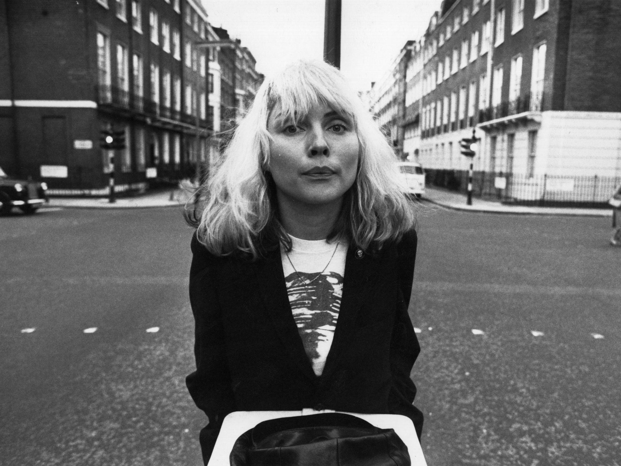 Debbie Harry in her Blondie years: ironic, glamorous, and lots of fun (Getty)