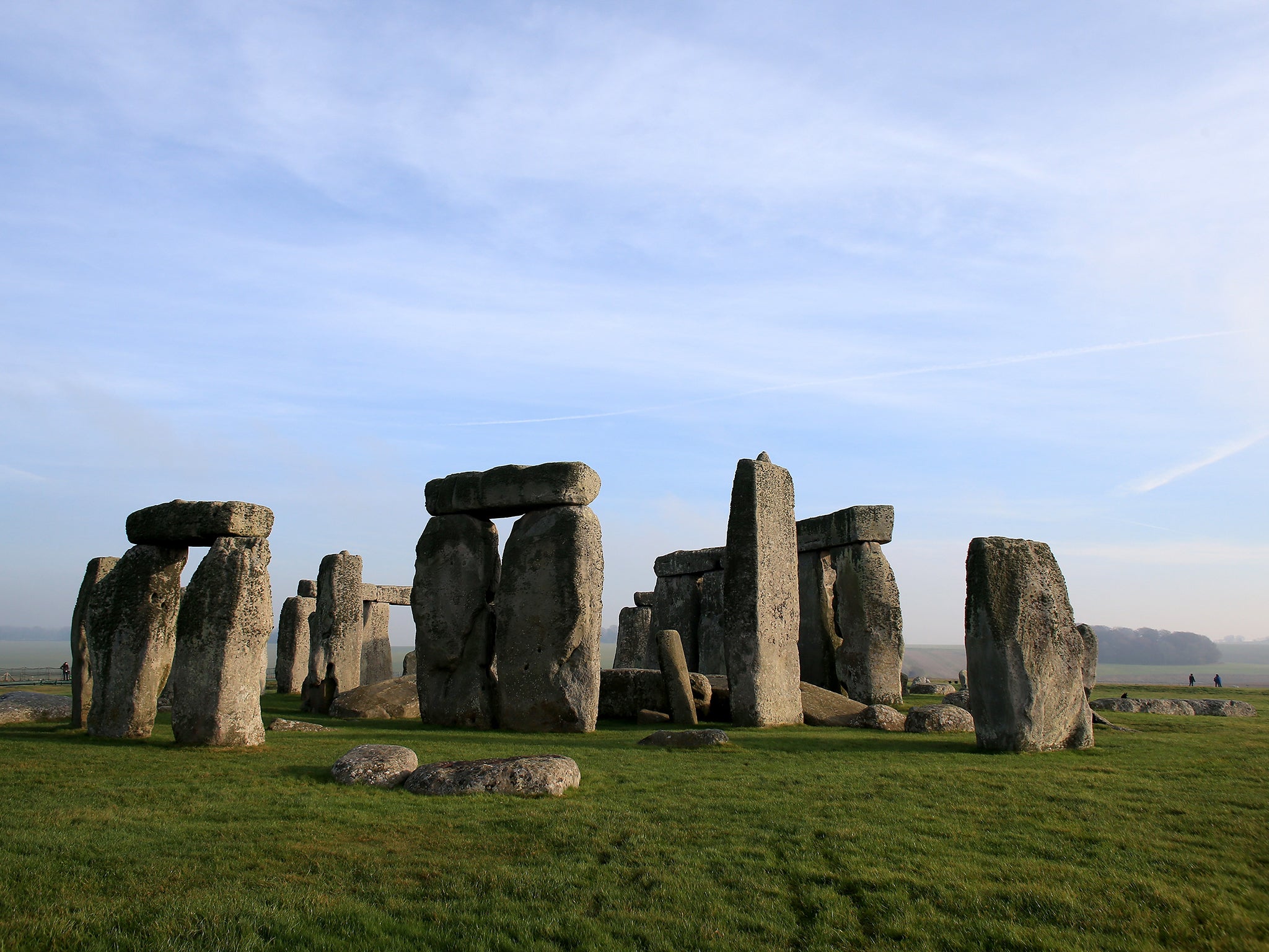 The druids are protesting against plans to ban alcohol and charge £15 for parking during the summer solstace next month