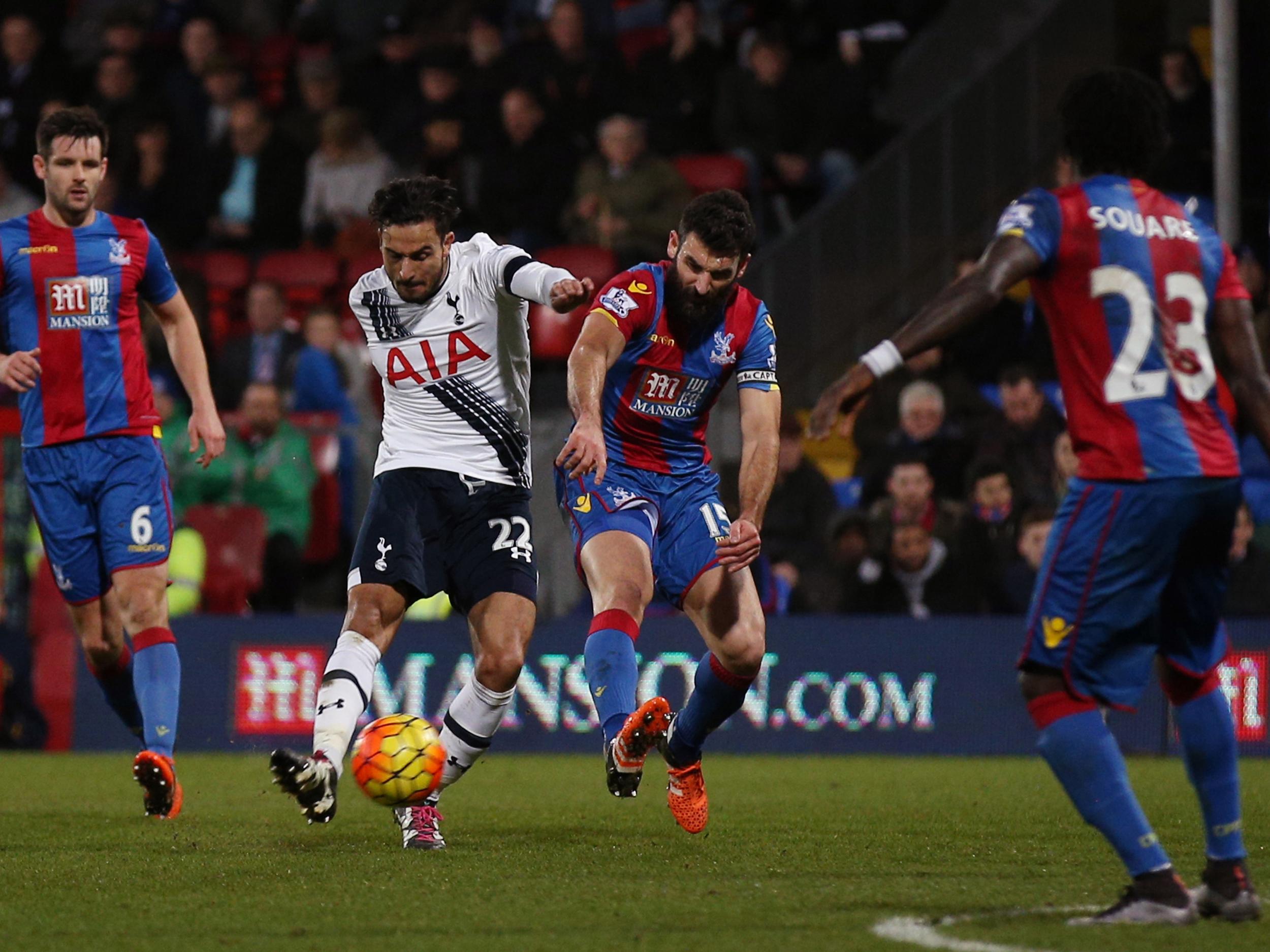 Nacer Chadli smashes it in for Tottenham's third