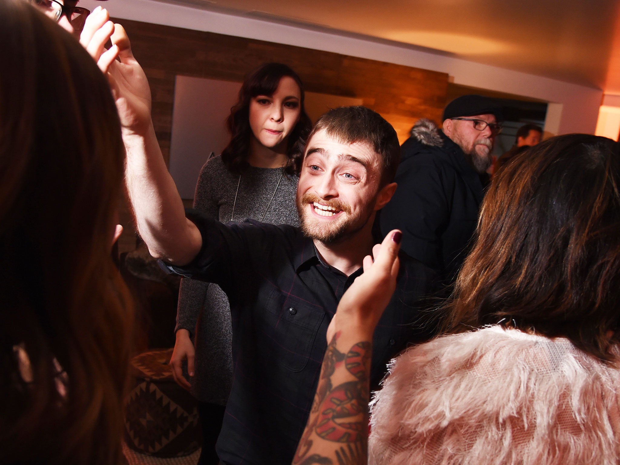 Daniel Radcliffe at the 'Swiss Army Man' film premiere after party, Sundance Film Festival in Utah