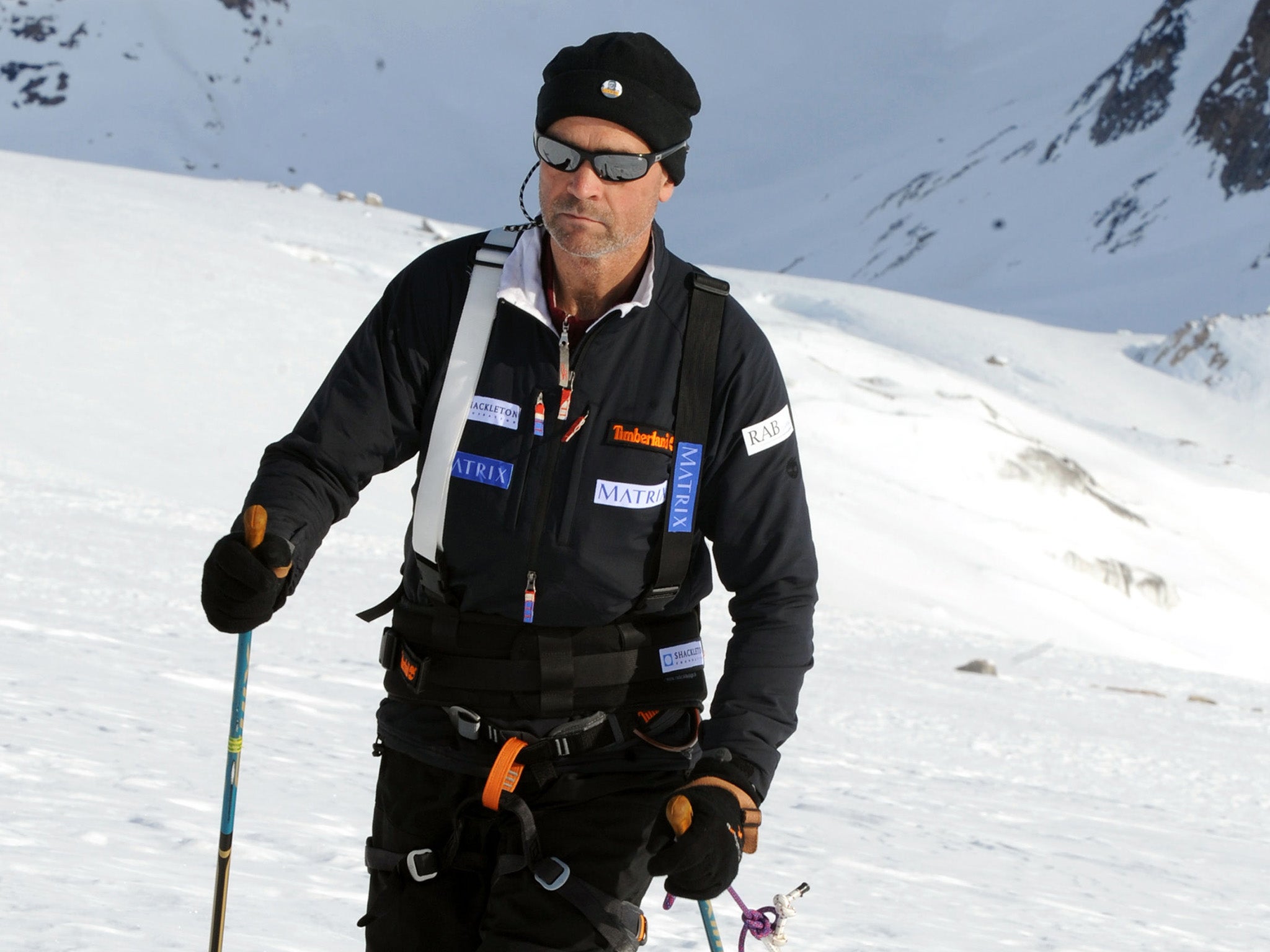 Army officer Henry Worsley, 55, from Fulham, London, who has died in an Argentinian hospital after suffering from exhaustion and dehydration 30 miles short of crossing the Antarctic unsupported