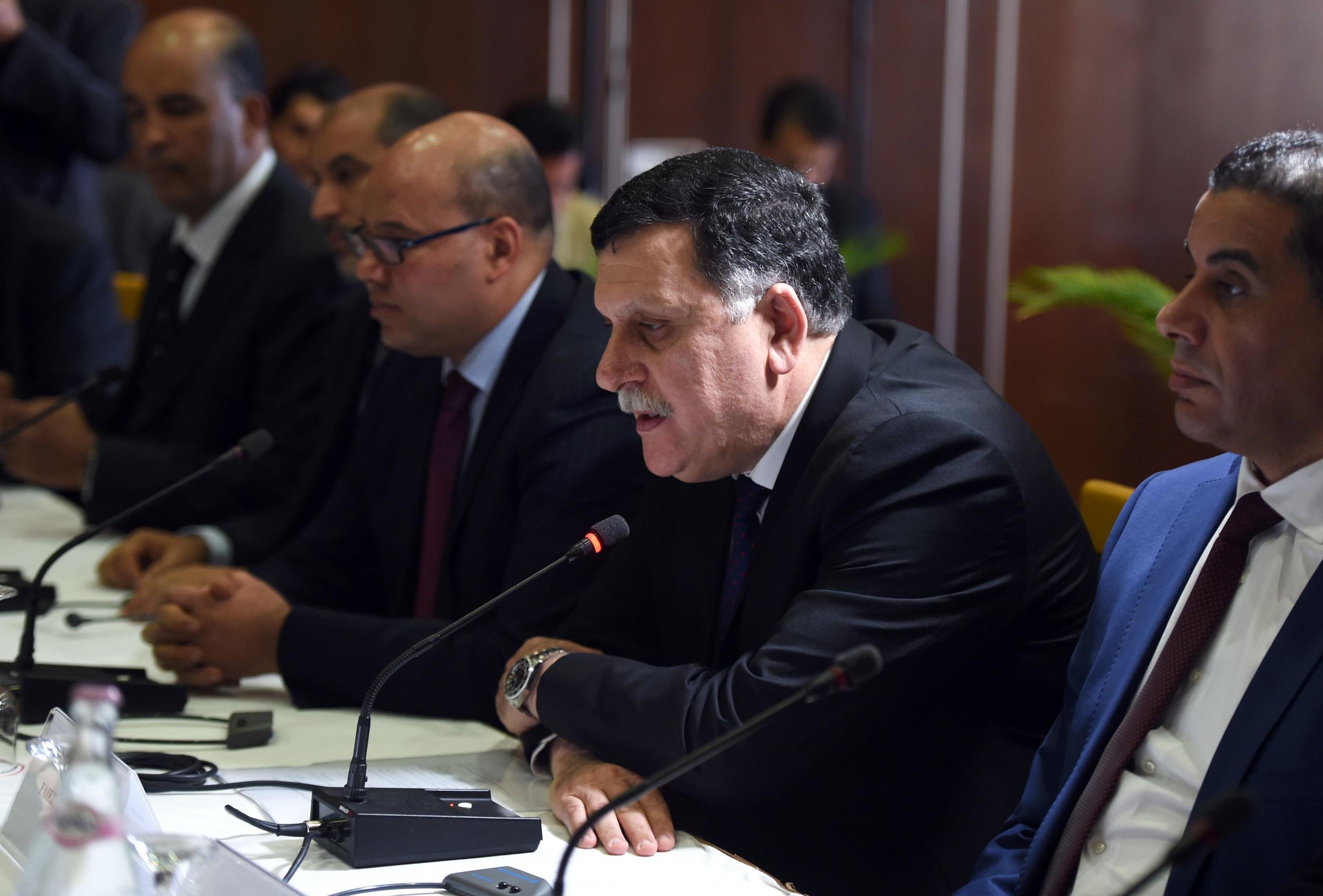 Libyan Prime Minister Fayez al-Sarraj