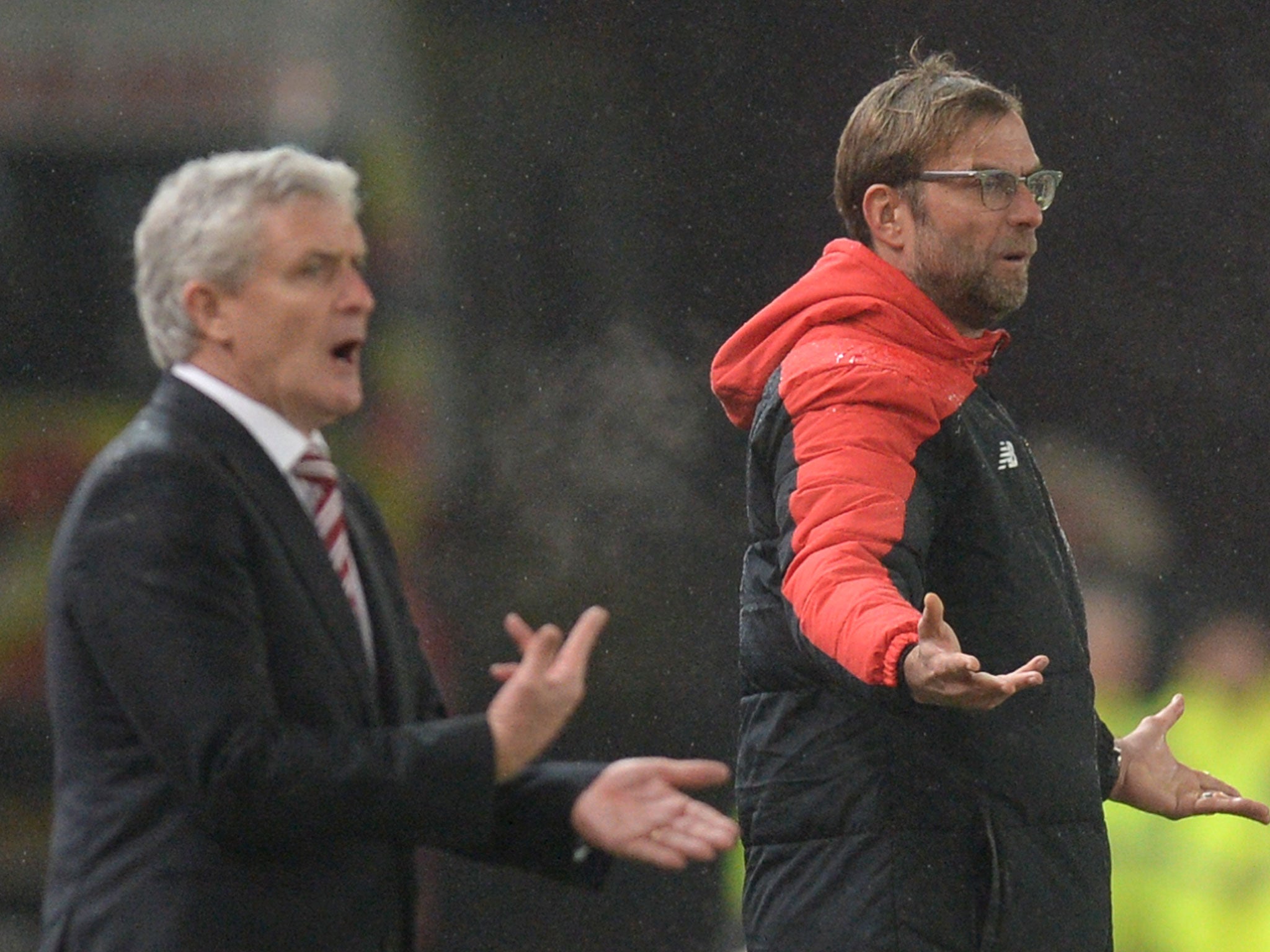 Jurgen Klopp and Mark Hughes' teams will clash again for a place at Wembley