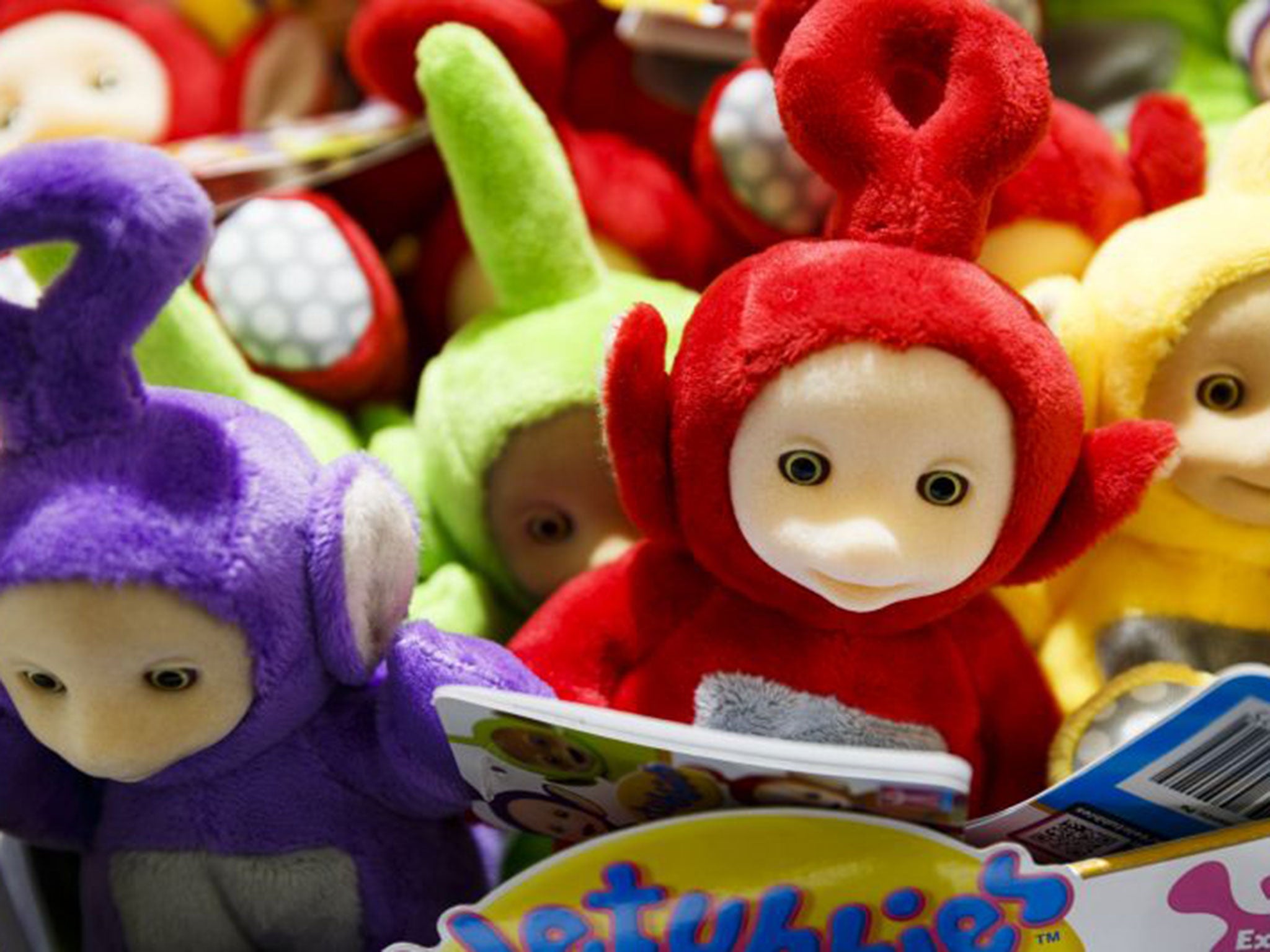 &#13;
Teletubbies were victorious in the Plush toys category &#13;