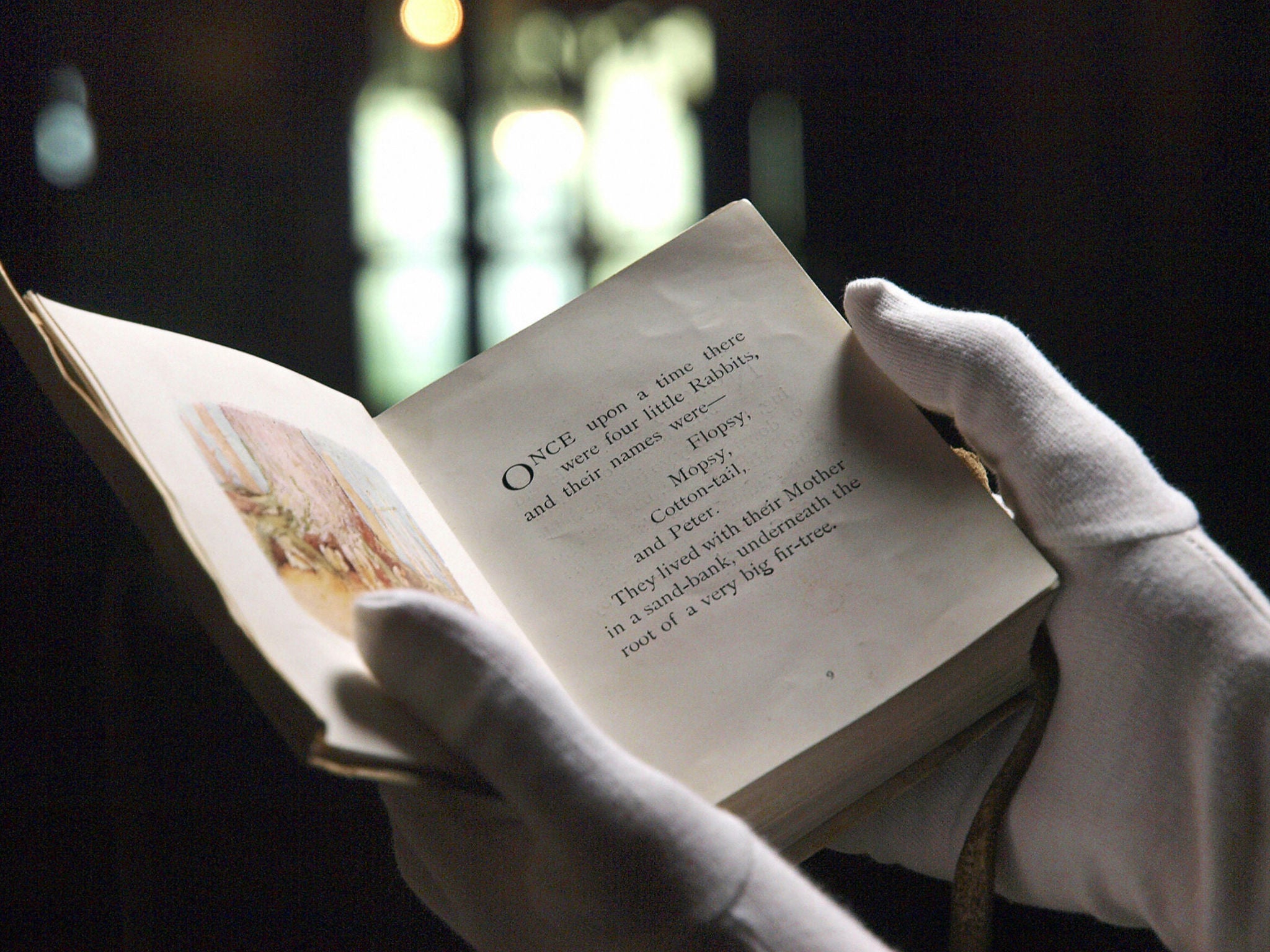 The 1904 edition of The Tales of Beatrix Potter, which Prince Charles had in his nursery