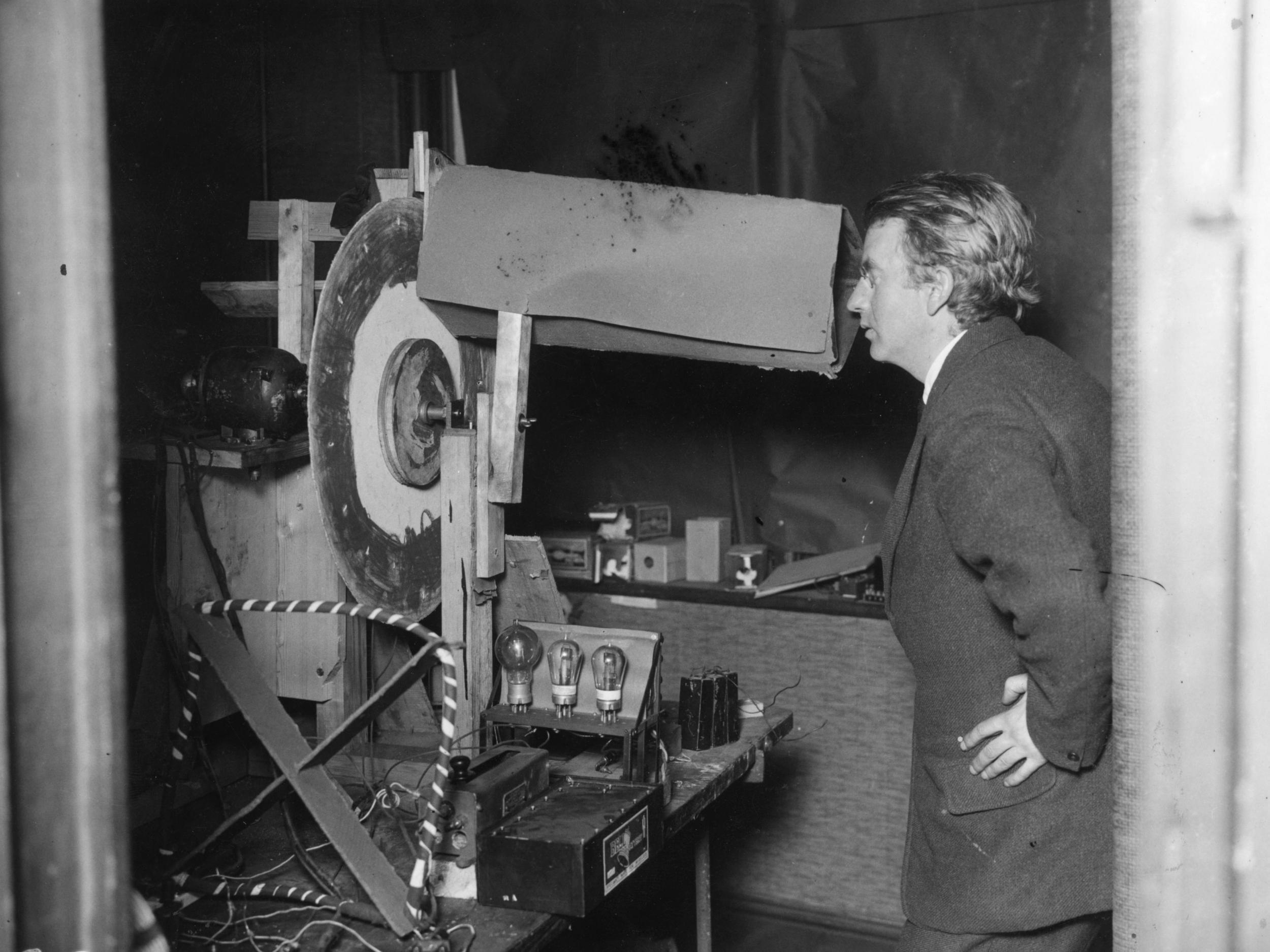 A successful public display of his television system in London on 26th January 1926 Getty