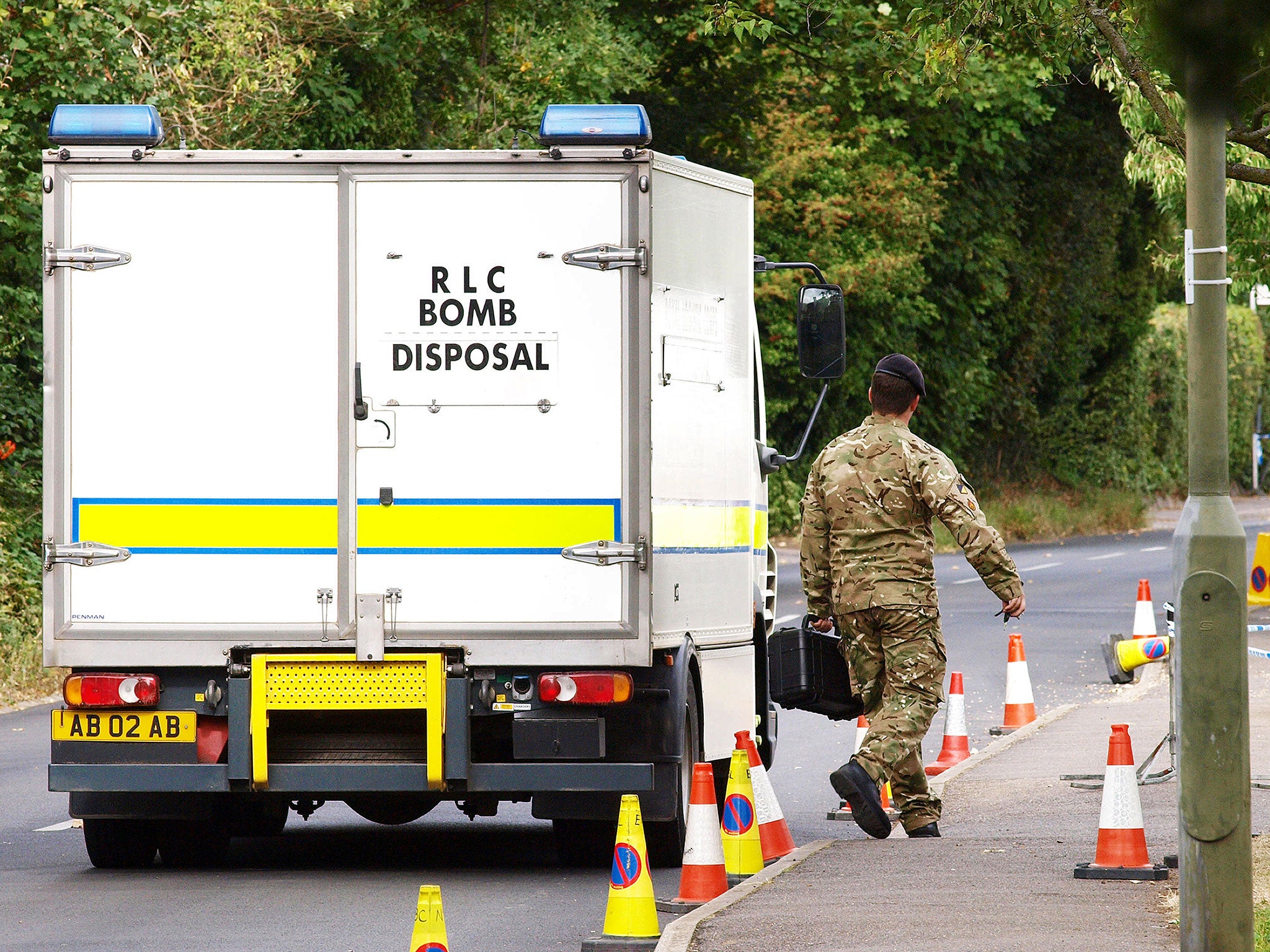 Police and bomb disposal experts found no evidence of any explosive devices