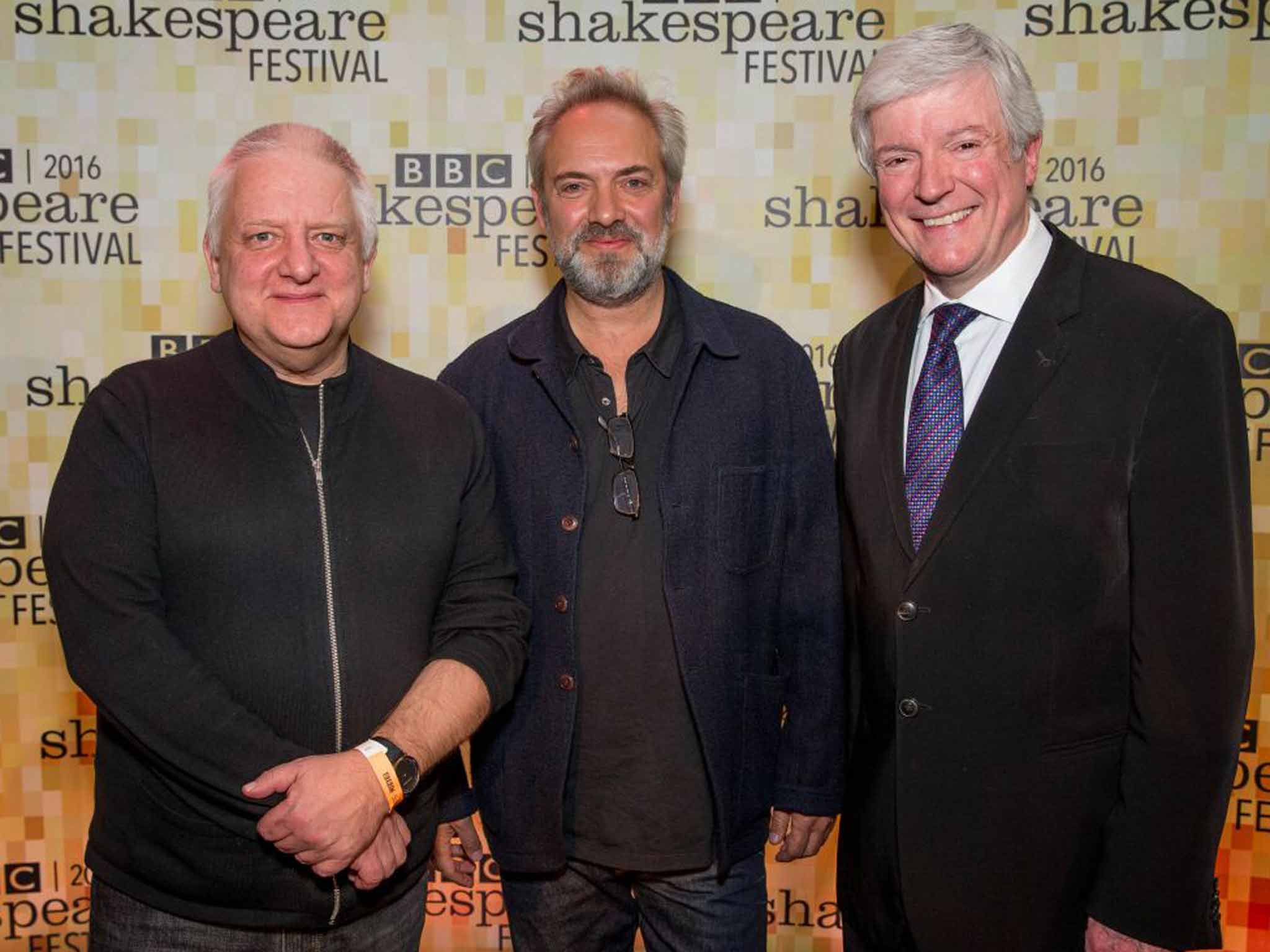 Simon Russell Beale, Sam Mendes and Tony Hall