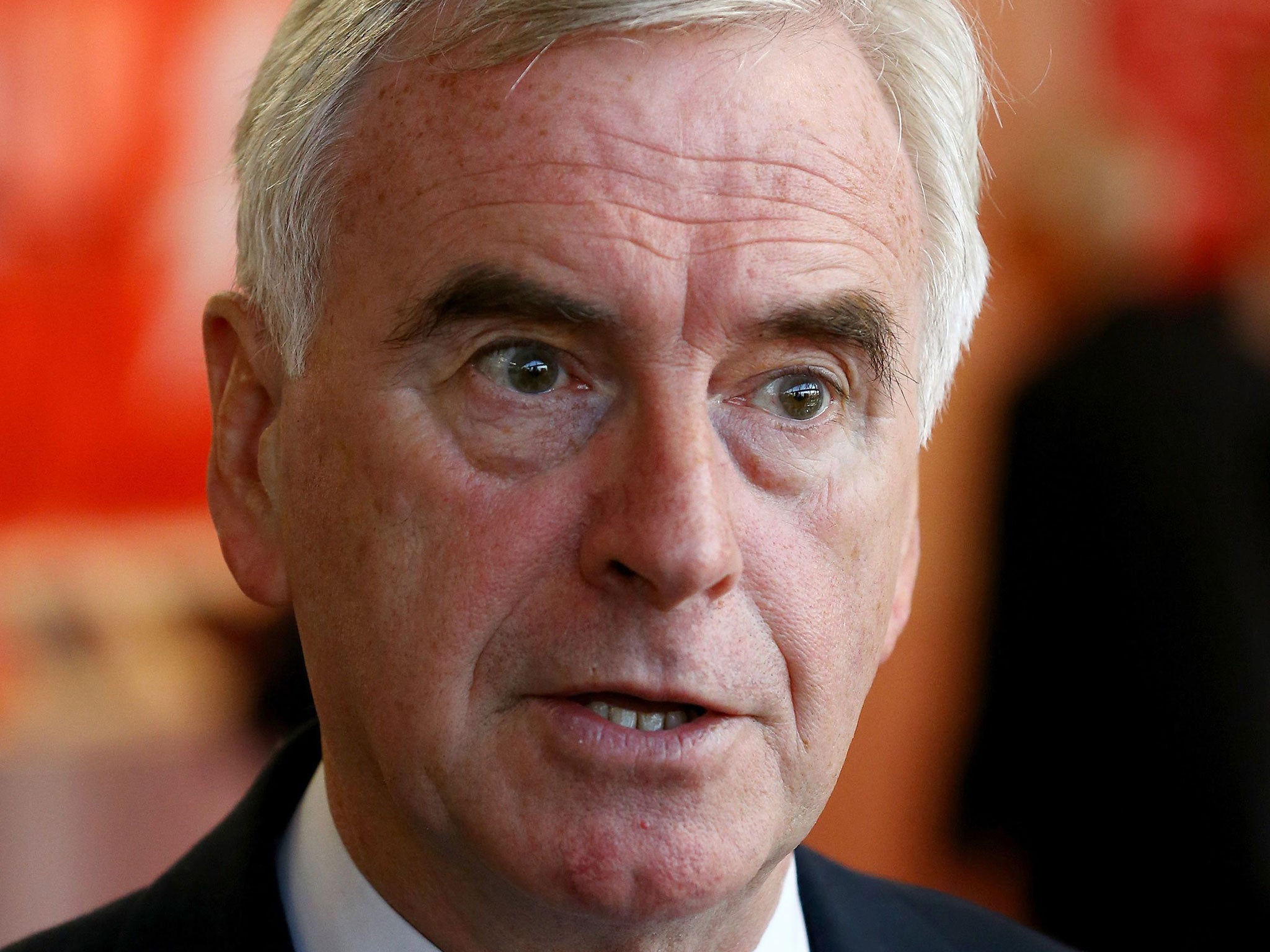 Shadow chancellor John McDonnell