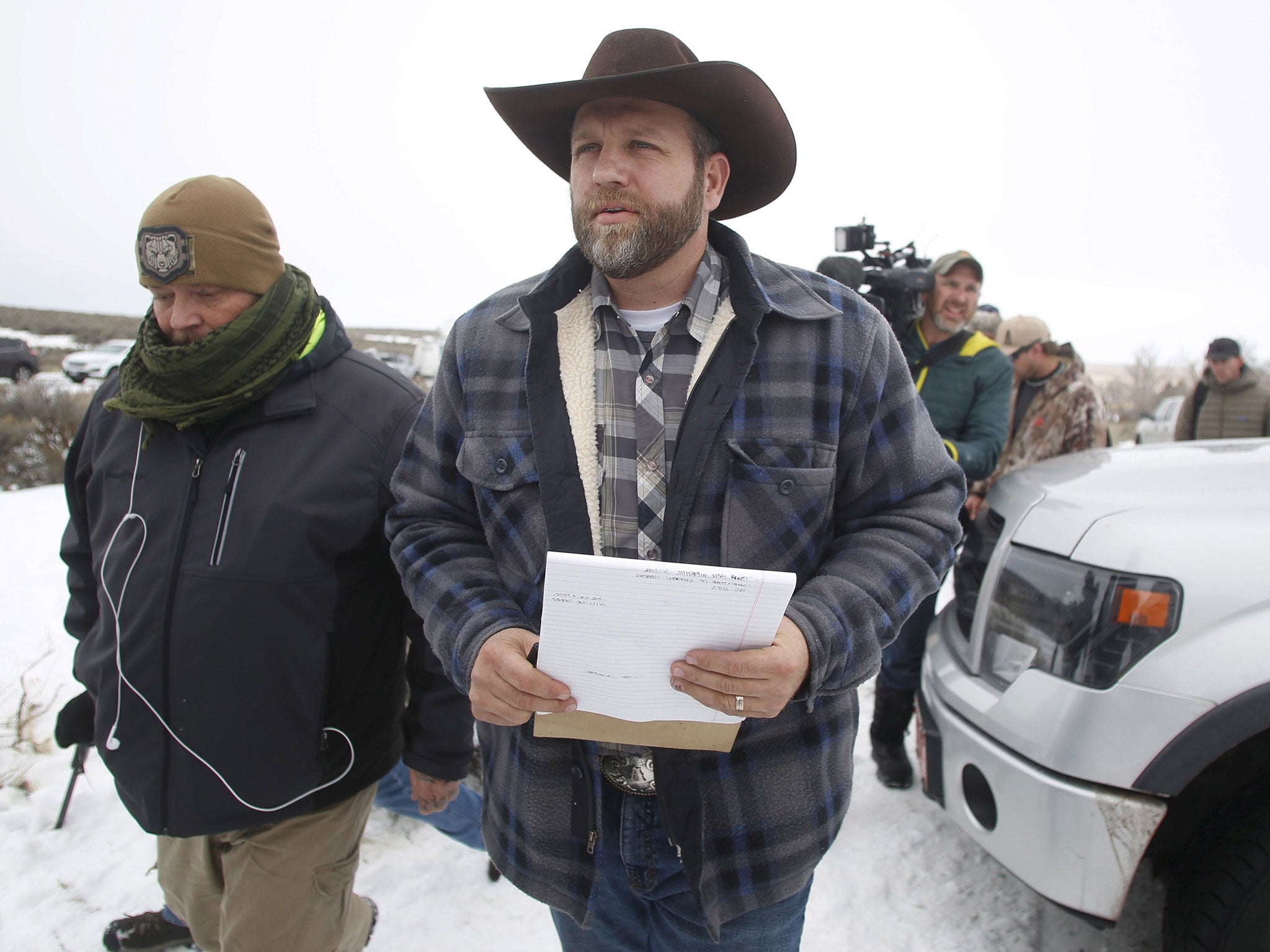 Ammon Bundy is the leader of the group who occupied the ranch earlier in January