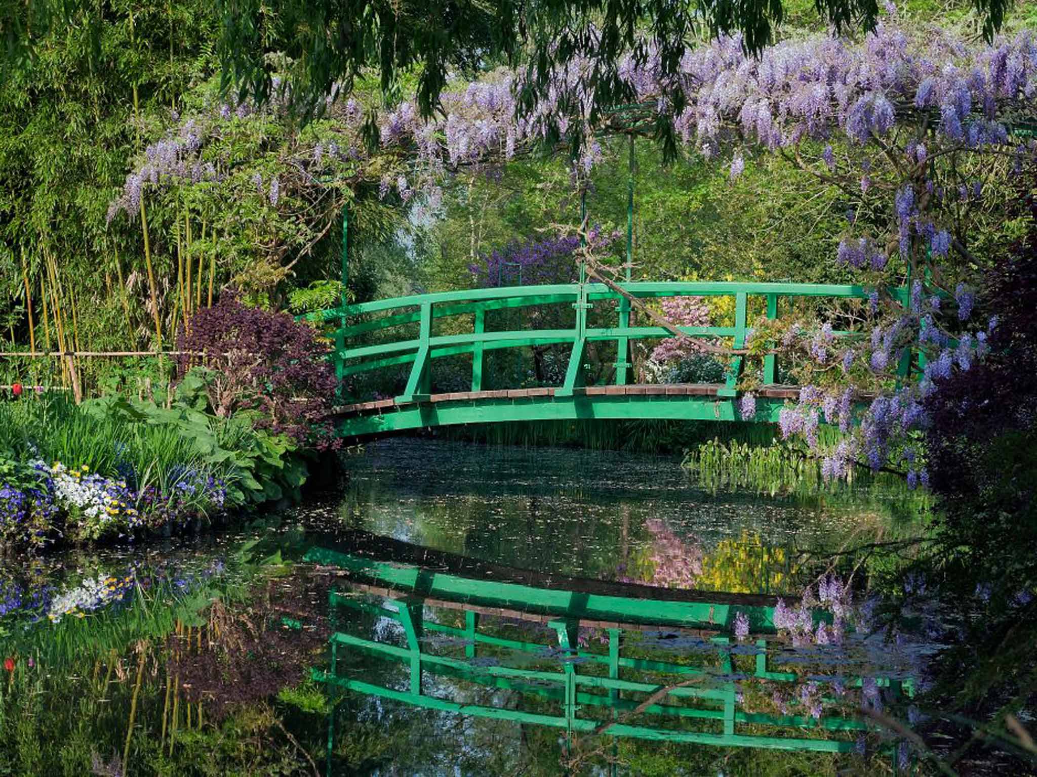 Art and soul: Monet's Japanese bridge