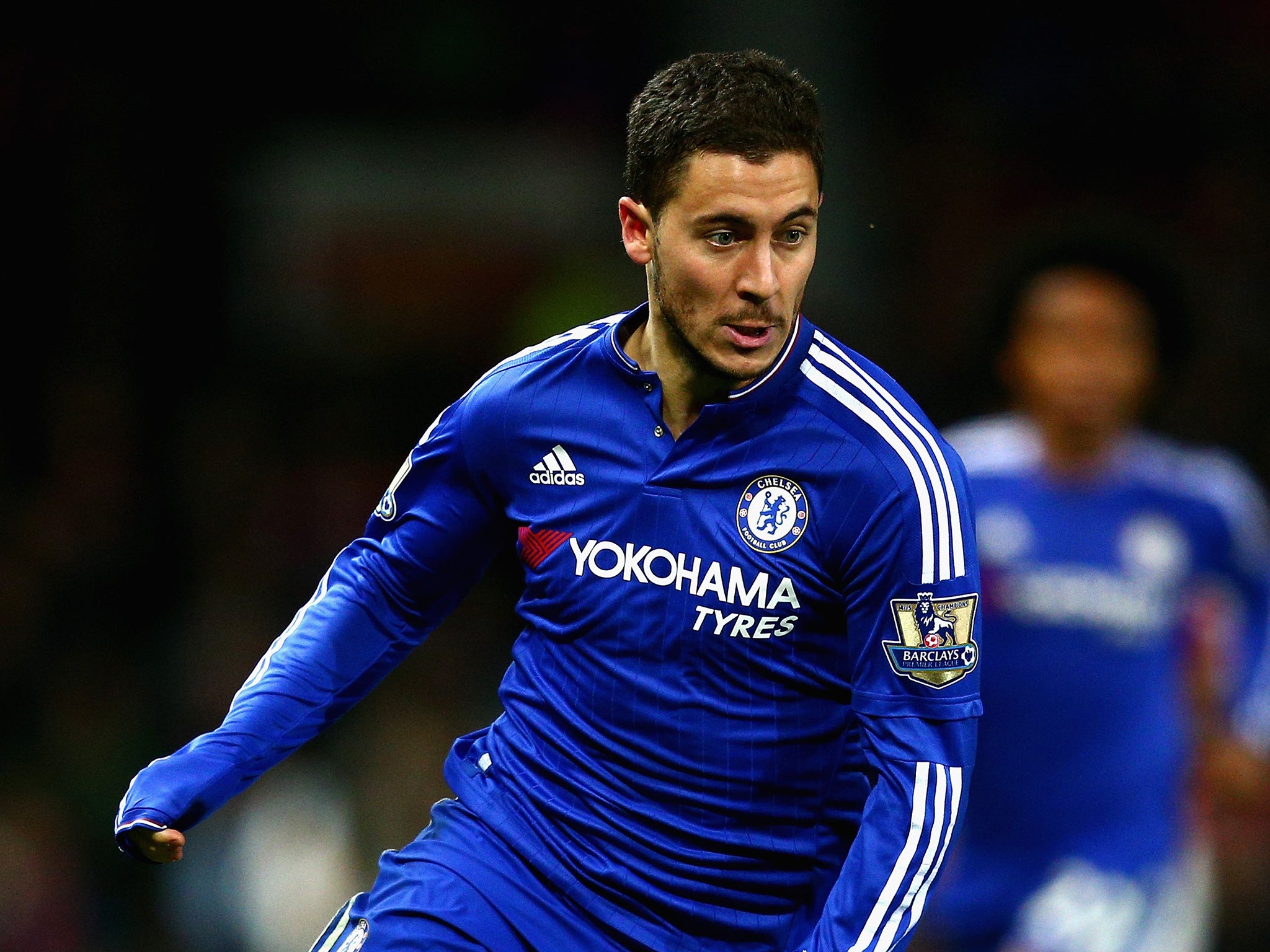 Chelsea attacking midfielder Eden Hazard