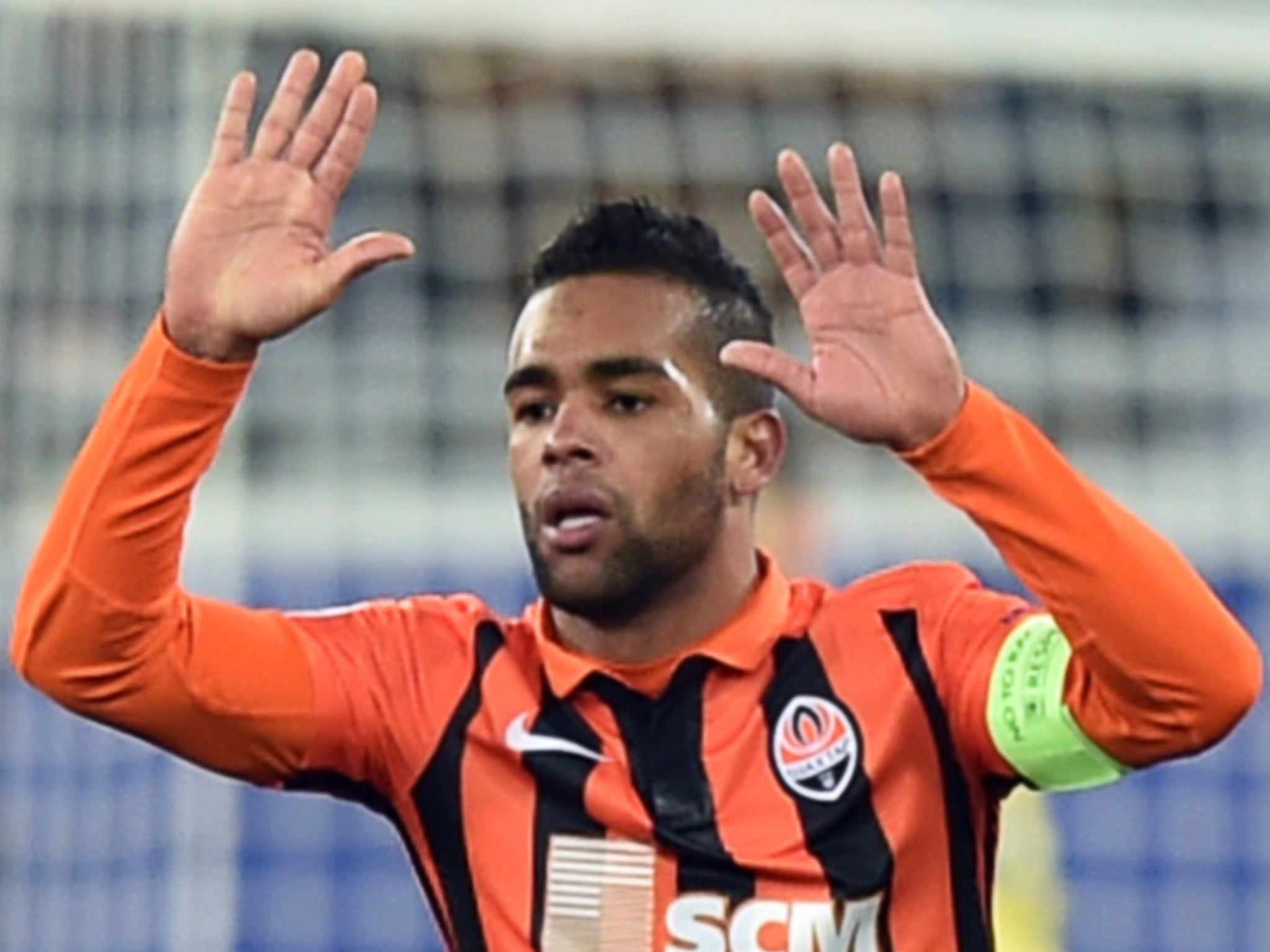 Shakhtar Donetsk forward Alex Teixieira