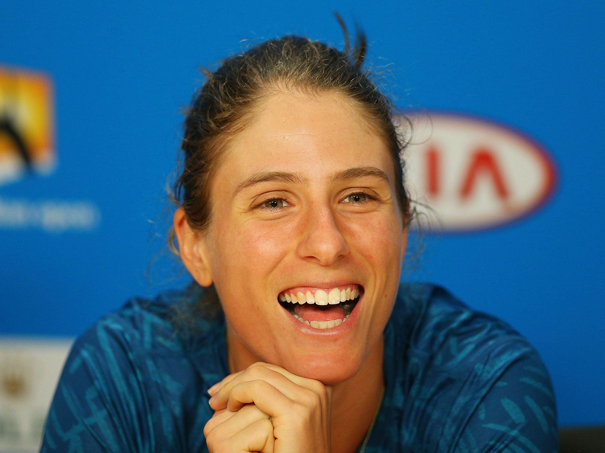 Johanna Konta is taking her new-found fame at her own pace (Getty)