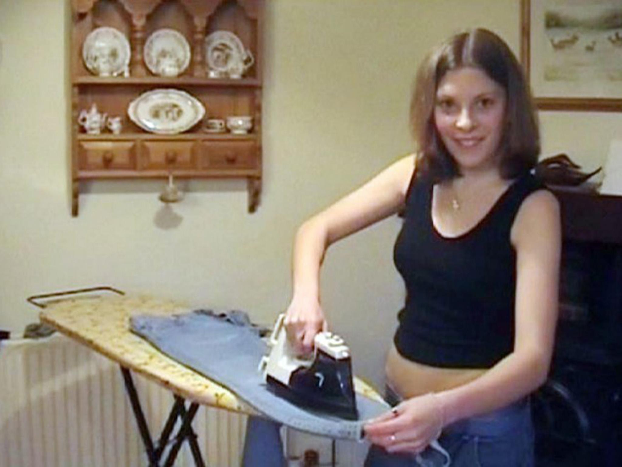 Milly Dowler in her parents' home movie footage. The schoolgirl's body was found six months after she disappeared in 2002