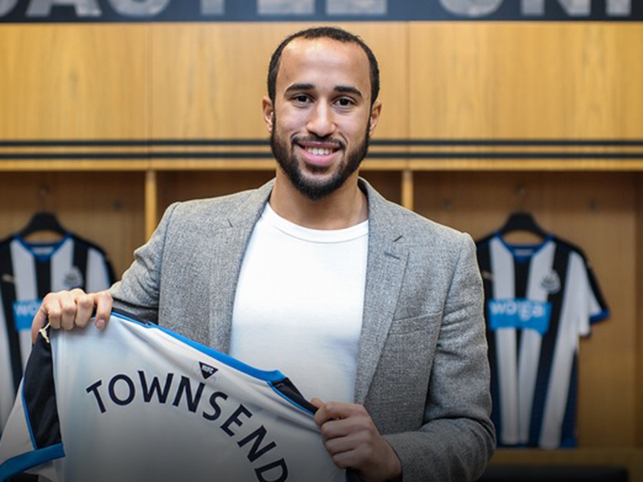 Newcastle reveal £12m signing Andros Townsend