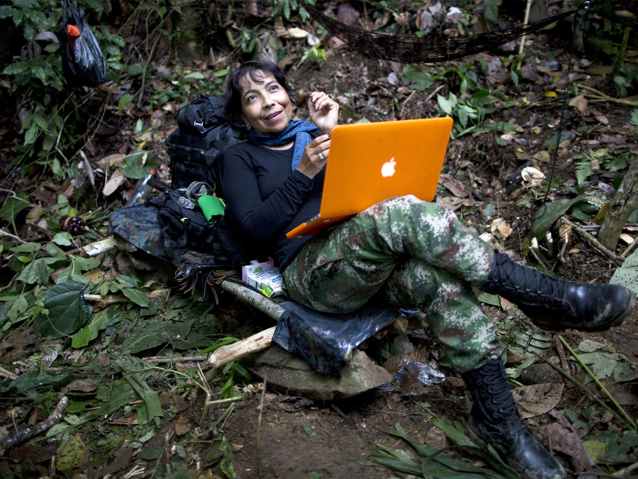 Yira Castro, a commander of the 36th Front