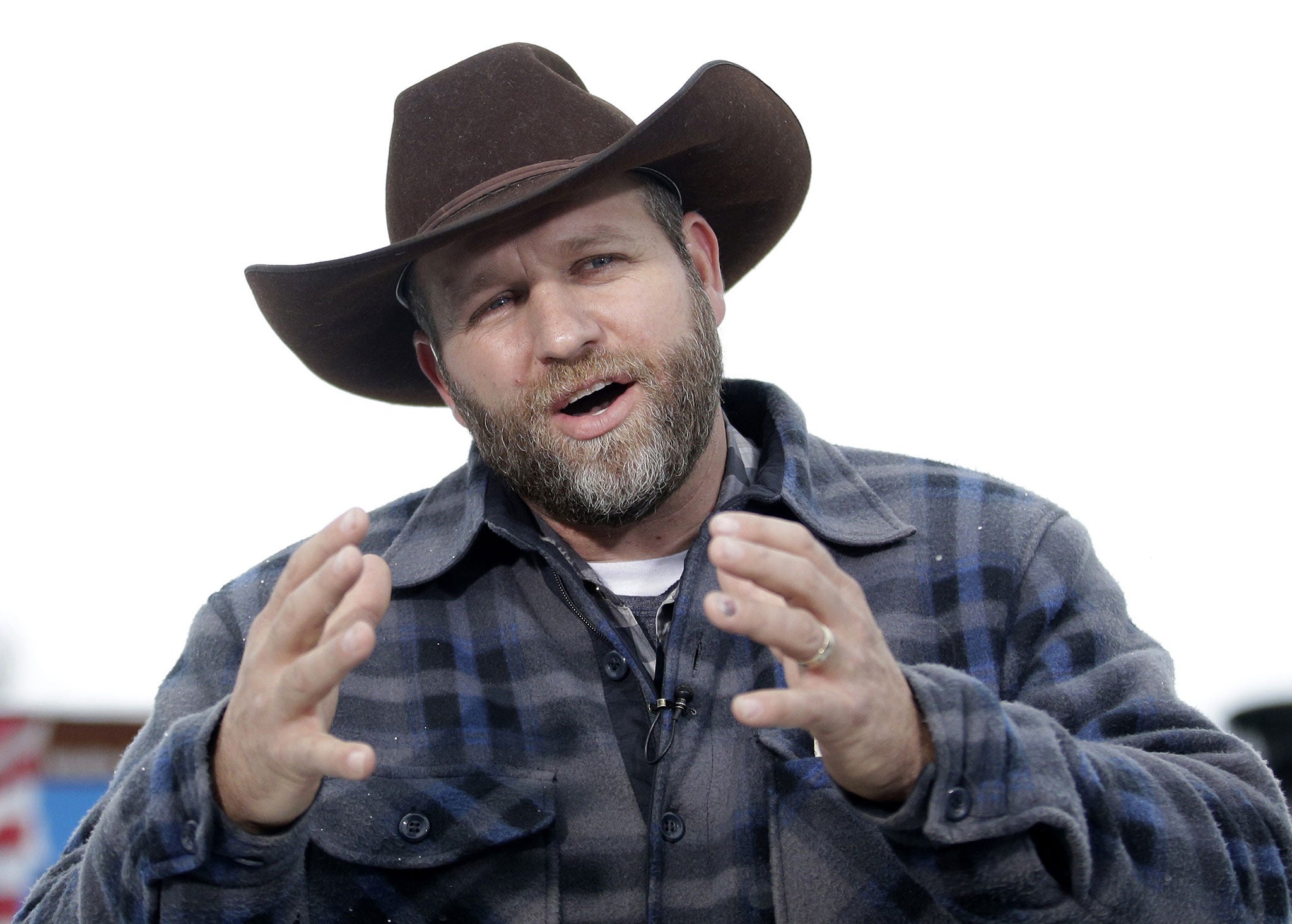 Ammon Bundy was arrested during a traffic stop