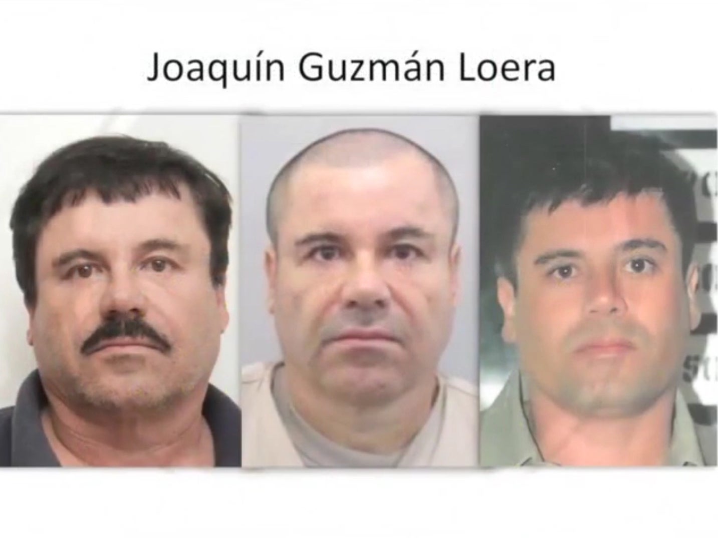 New El Chapo video released by Mexican government shows drug kingpin getting his mugshot taken