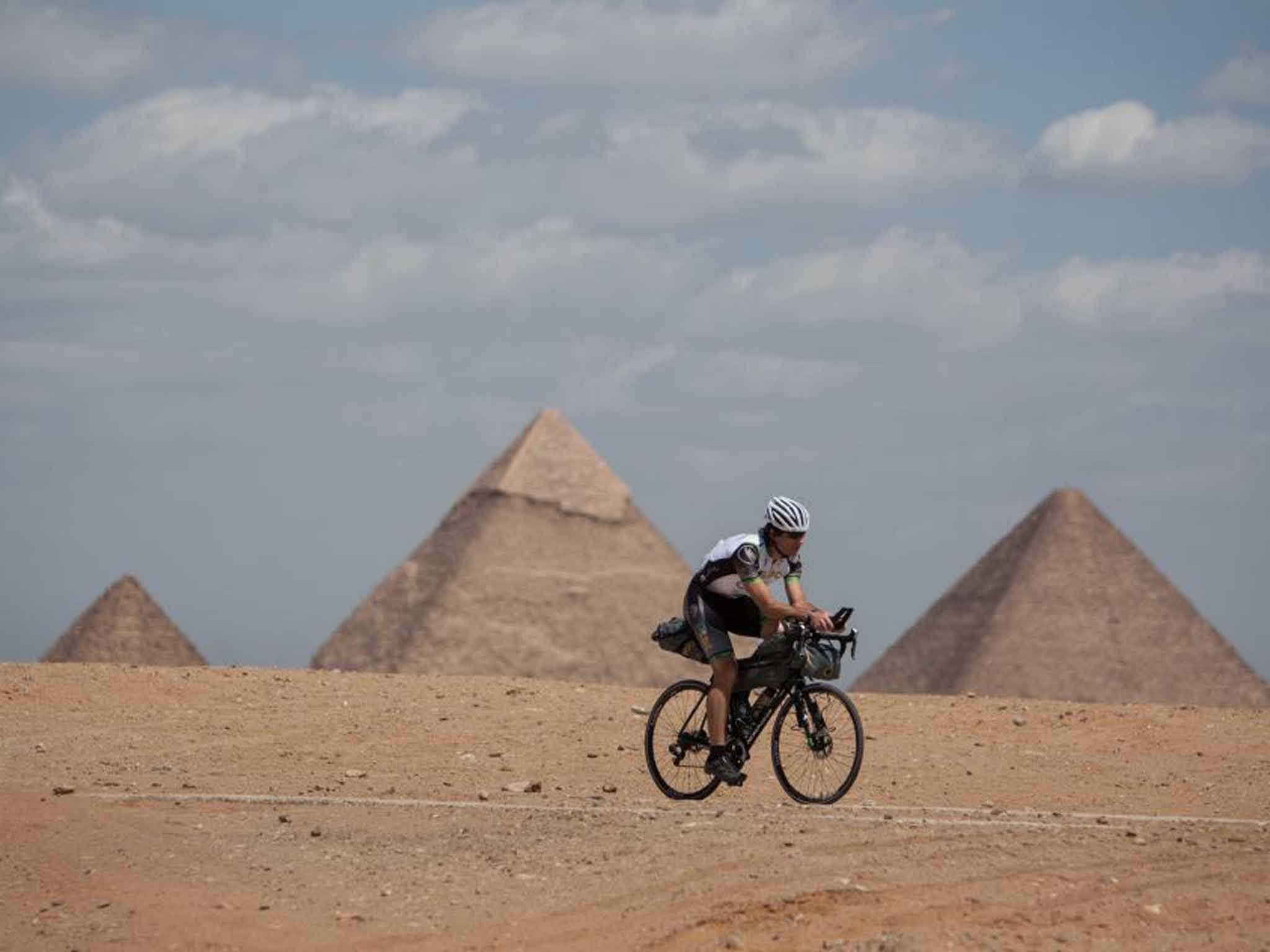 To the point: Mark cycling in Egypt