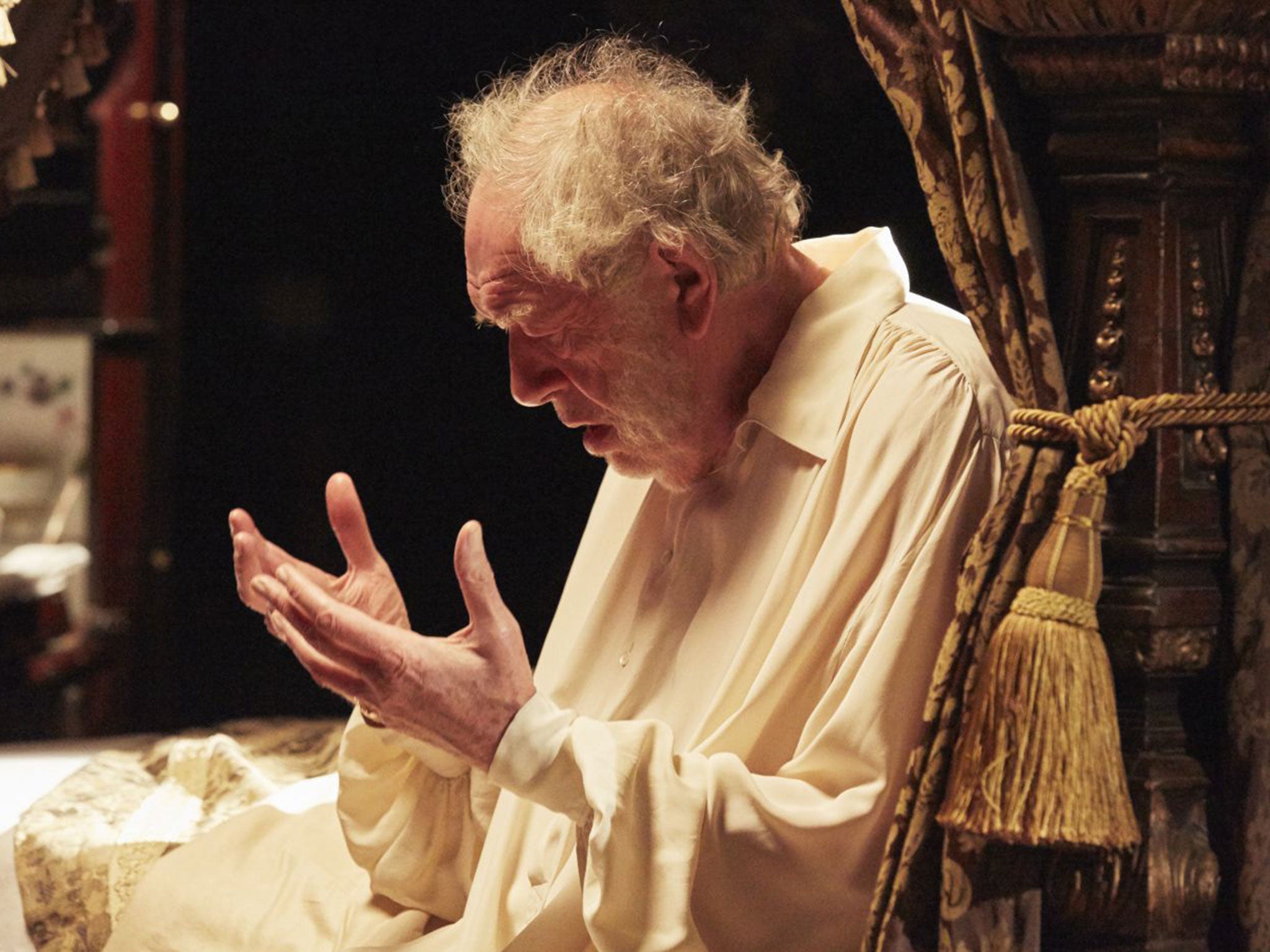 Hairy: Michael Gambon in the excellent ‘The Nightmare Worlds of HG Wells’