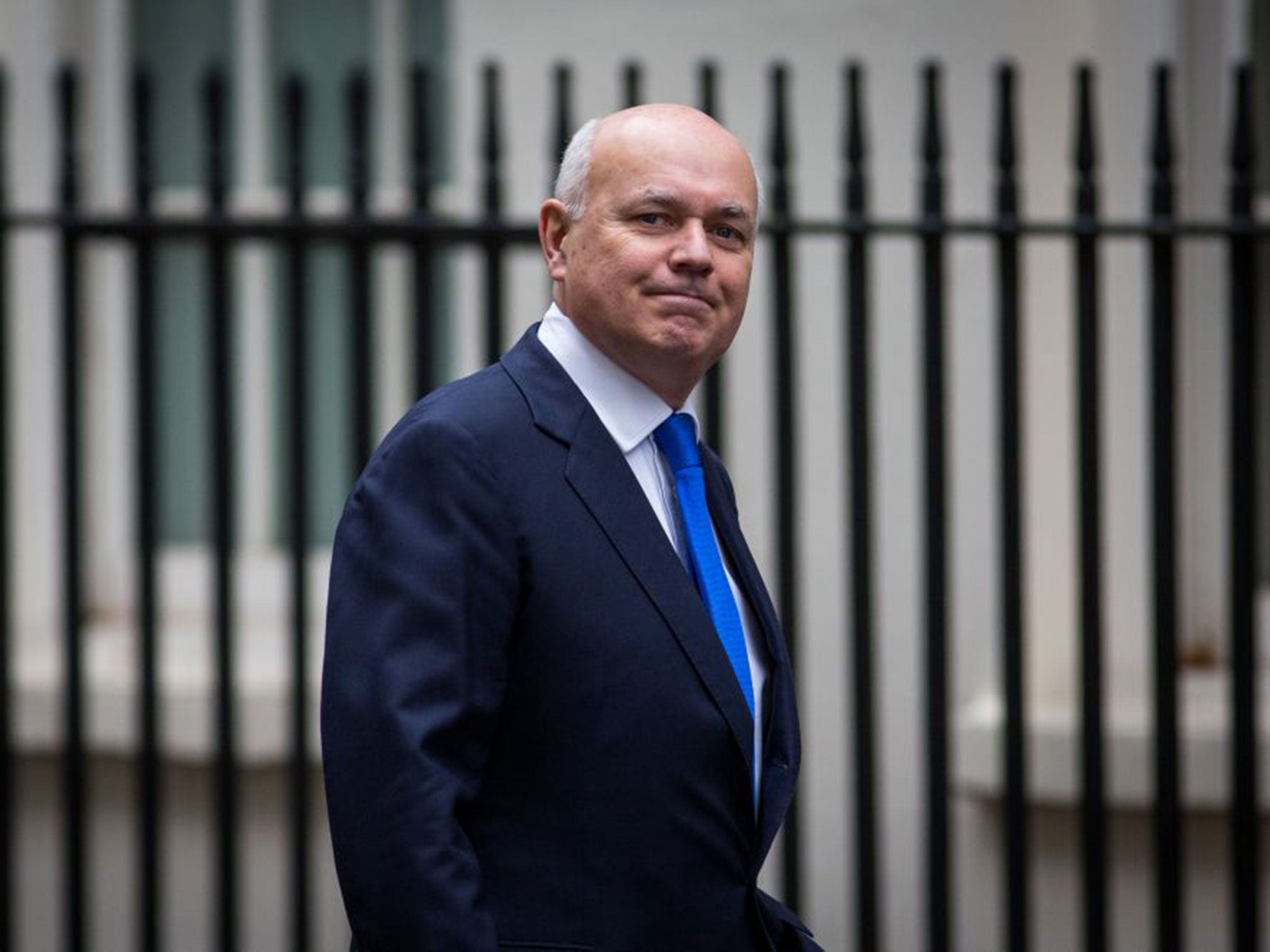 Work and Pensions Secretary Iain Duncan Smith felt no compulsion to explain himself