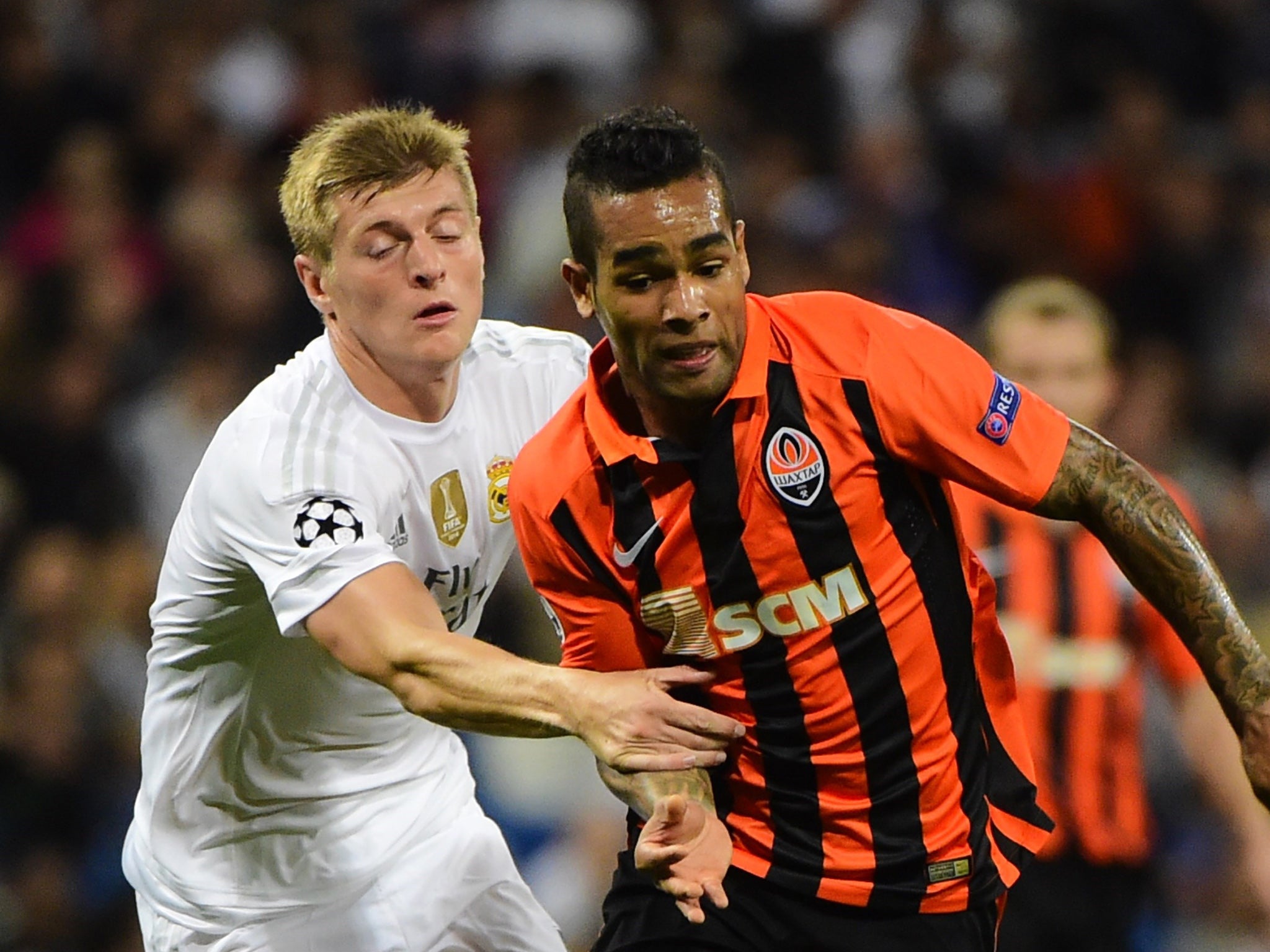 Shakhtar Donetsk forward Alex Teixeira