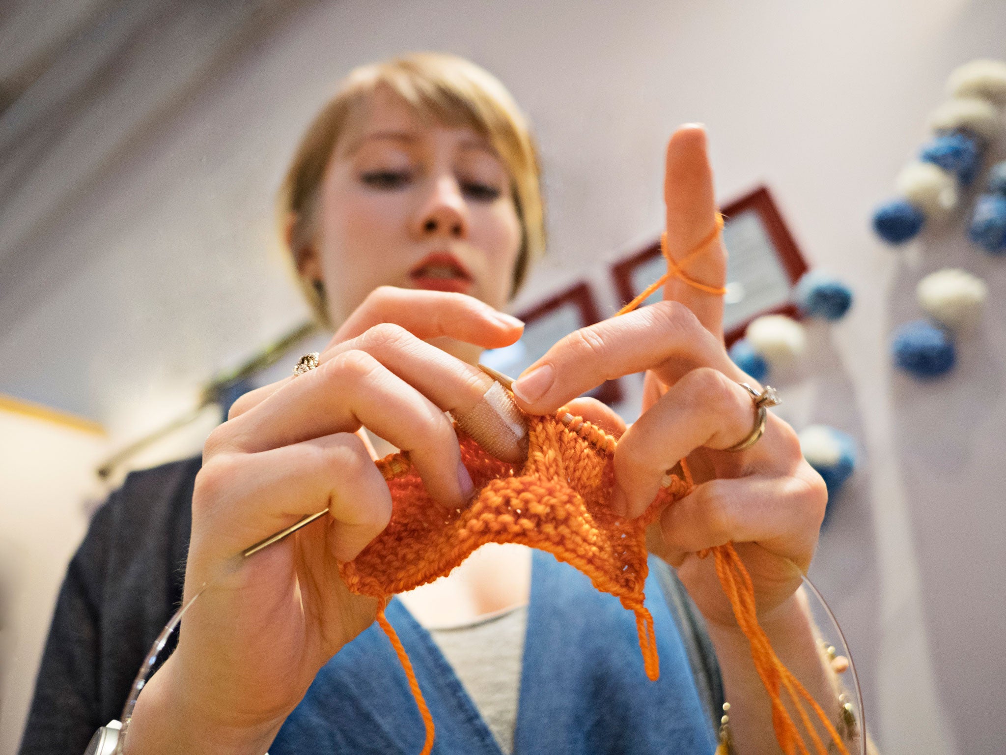 Swedes enjoy nothing better than getting stuck into some knitting