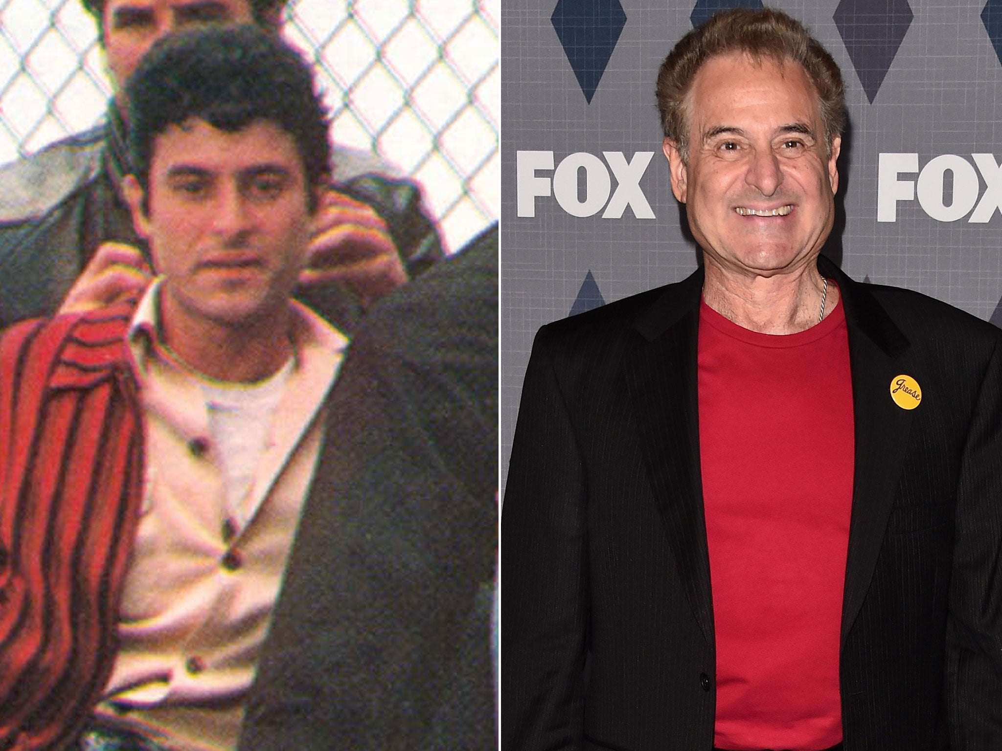 left: Barry Pearl -Doody in the 1978 film; right: pictured in January 2016, aged 65 (REX/Getty Images)