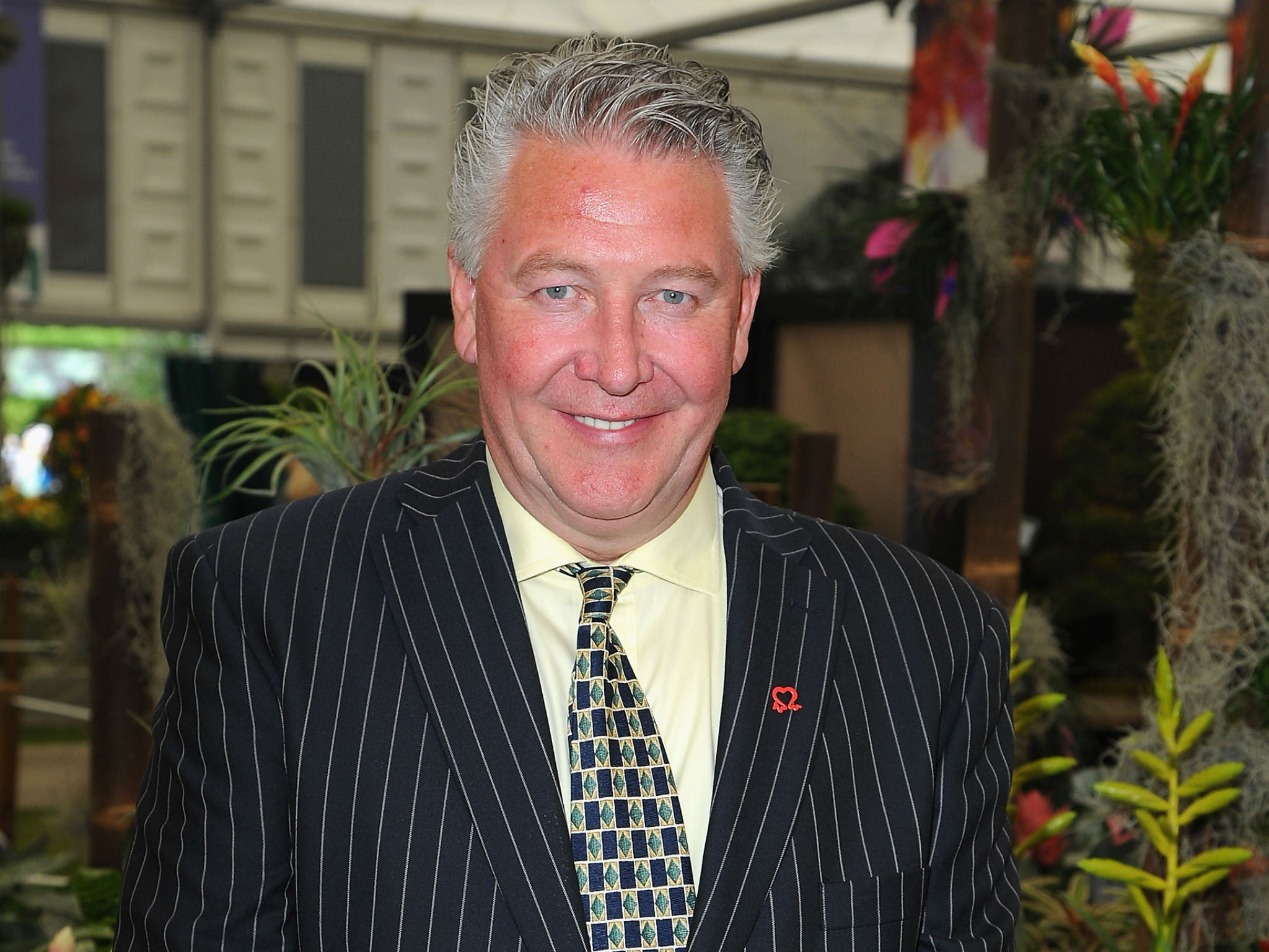 Walsh at The Chelsea Flower Show in 2014