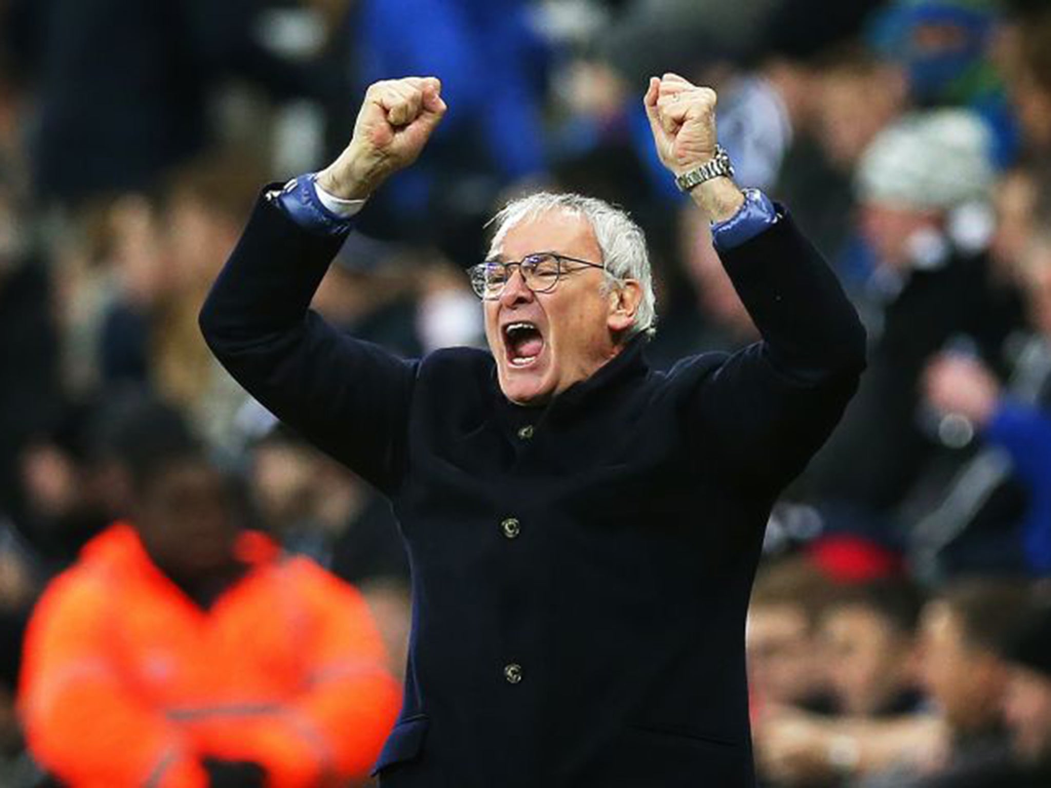 Claudio Ranieri says he remains ‘positive’ about Leicester’s title chances