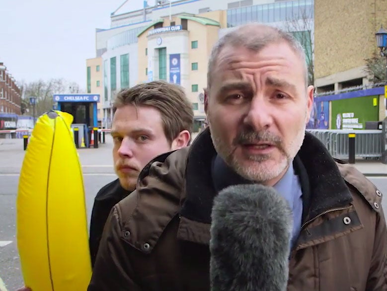 A number of reporters have been forced to deal with unruly individuals on Transfer deadline day