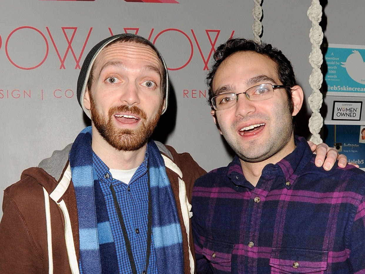 Rafi (L) and Benny Fine, the creators of the Fine Brothers YouTube empire