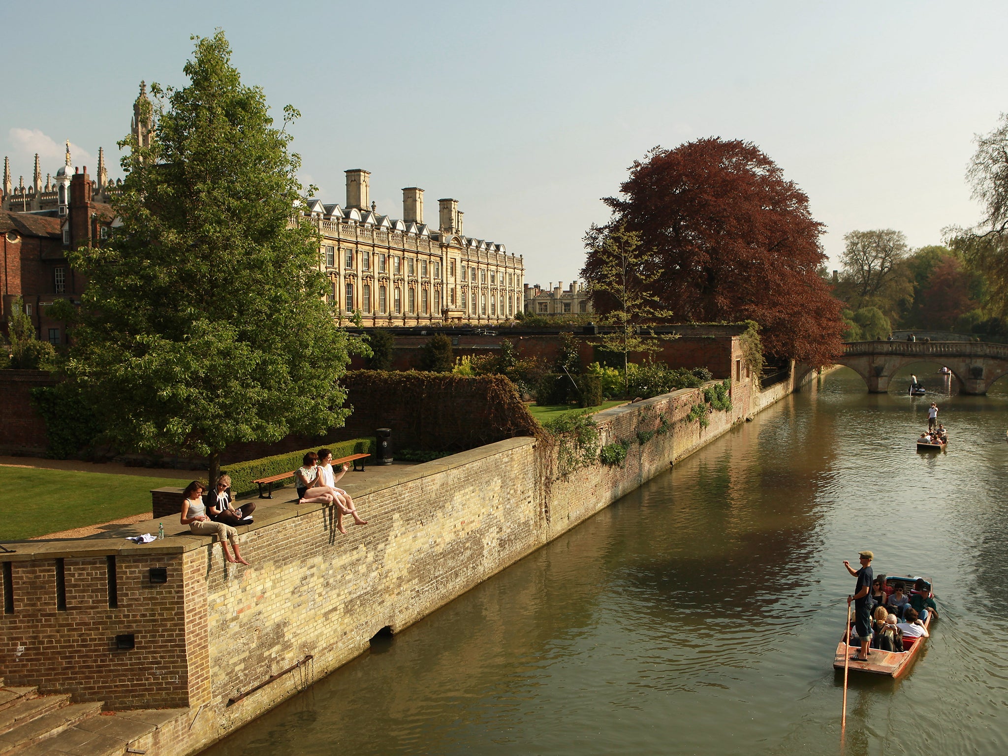 One student was asked by his interviewer: 'What is courage?' He replied: 'This,' and left the room