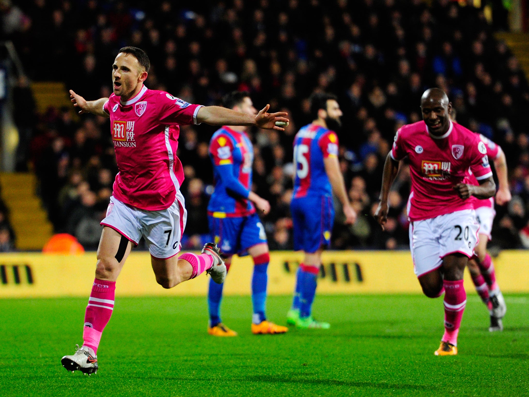 Marc Pugh equalised for the Cherries