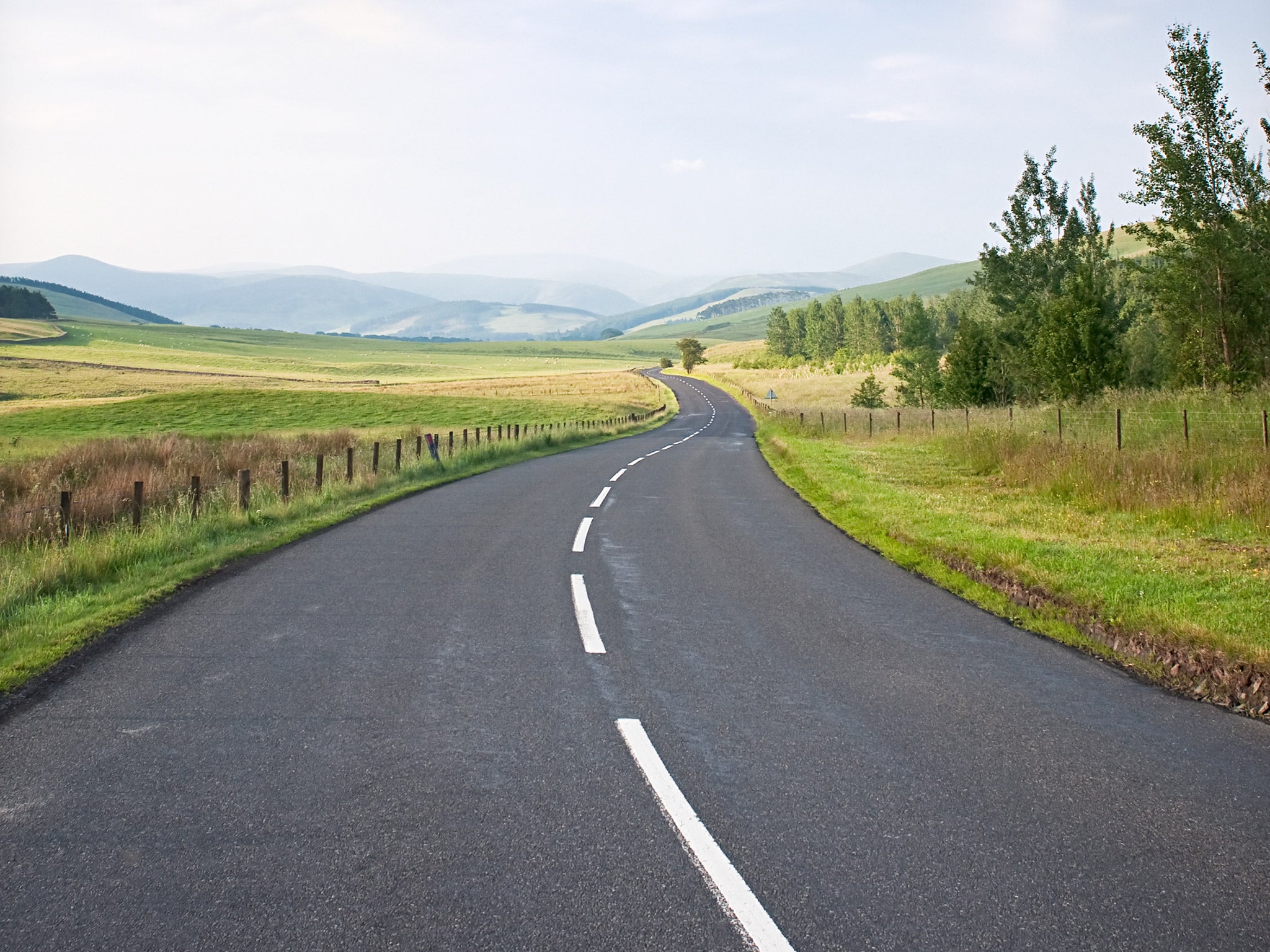 Central markings have been a feature of British roads for almost 100 years