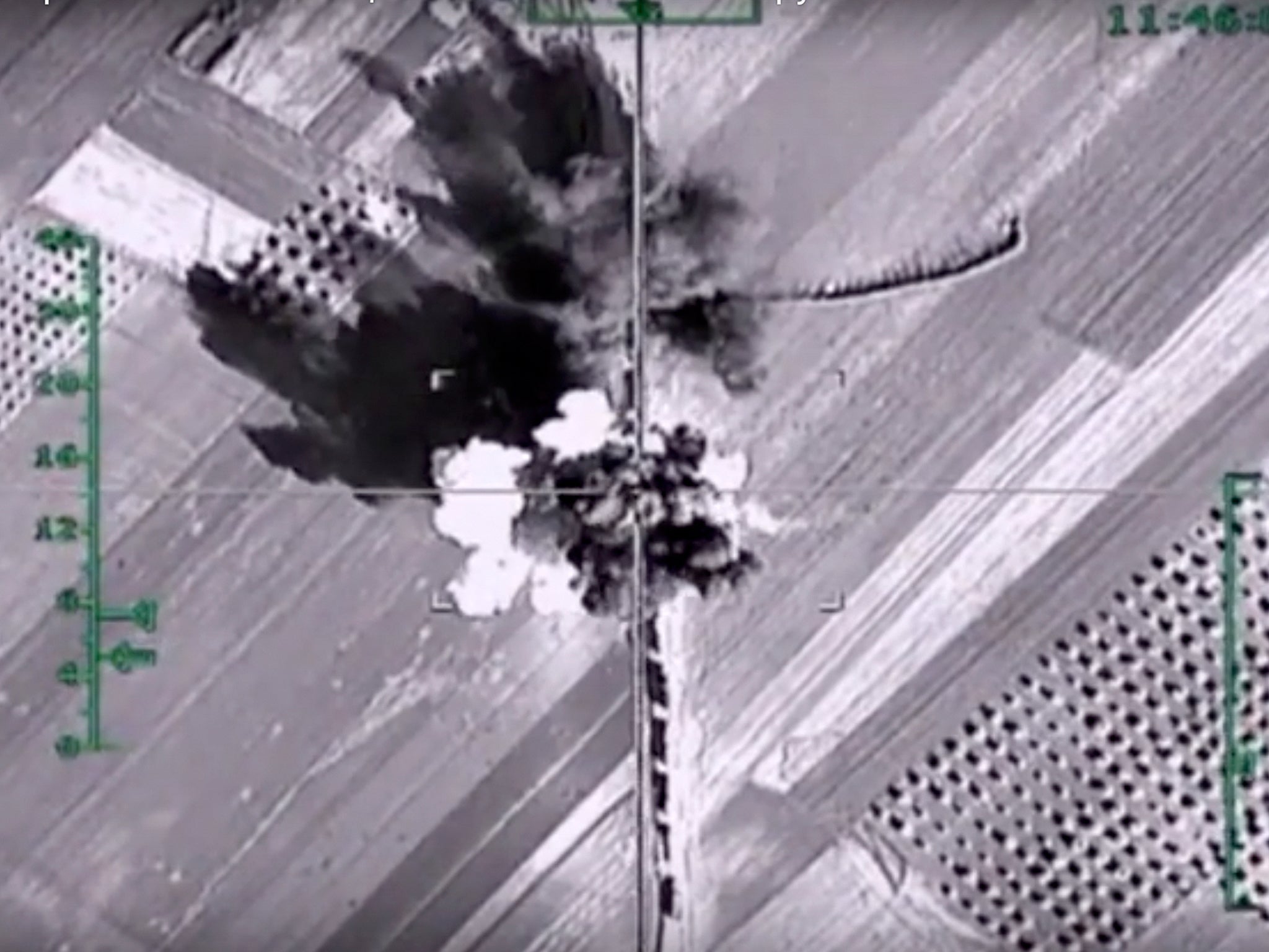 The Russian air force entered the Syrian conflict at the end of September