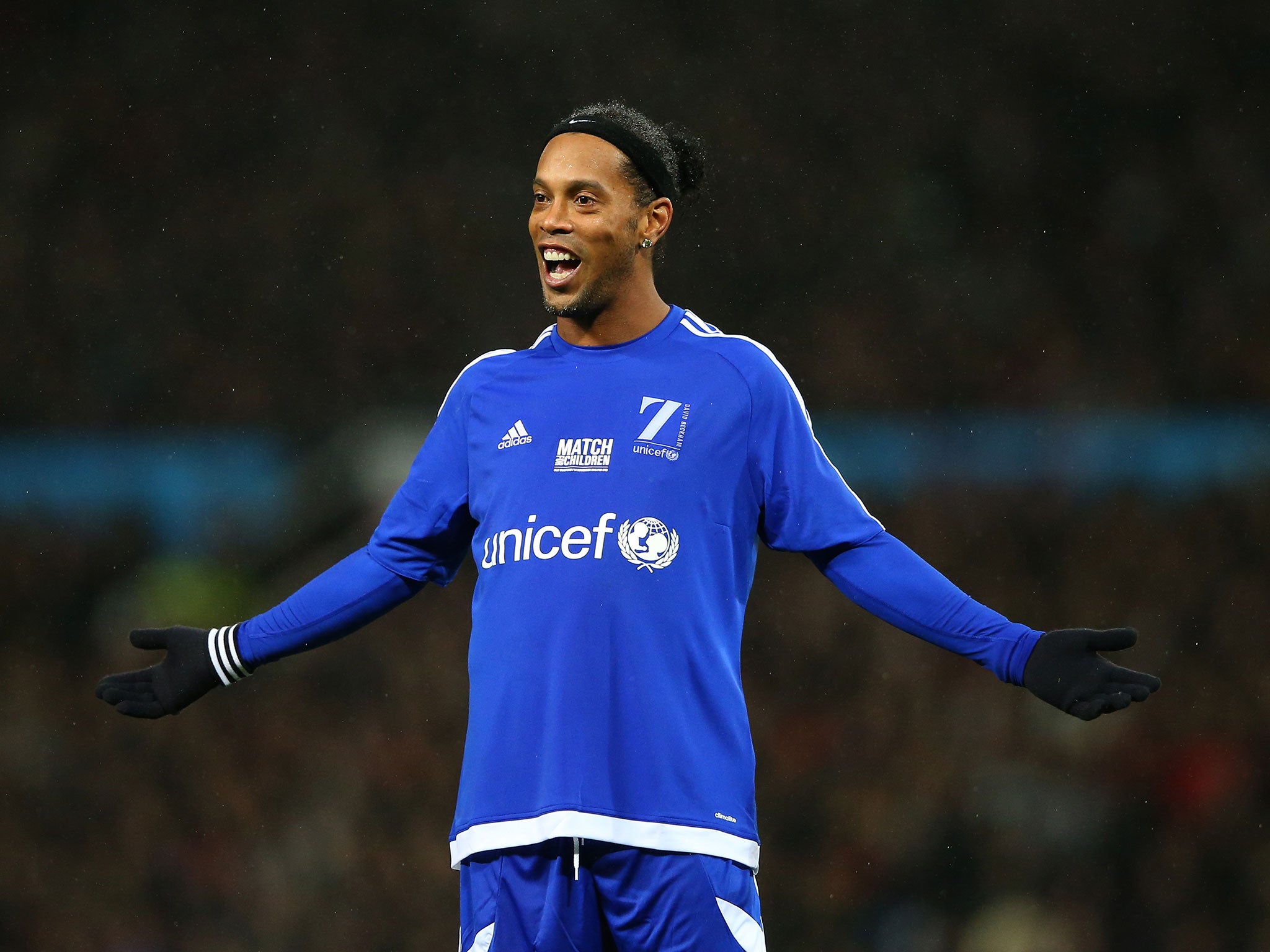 Former Brazil international Ronaldinho was believed to have been wanted by Leicester