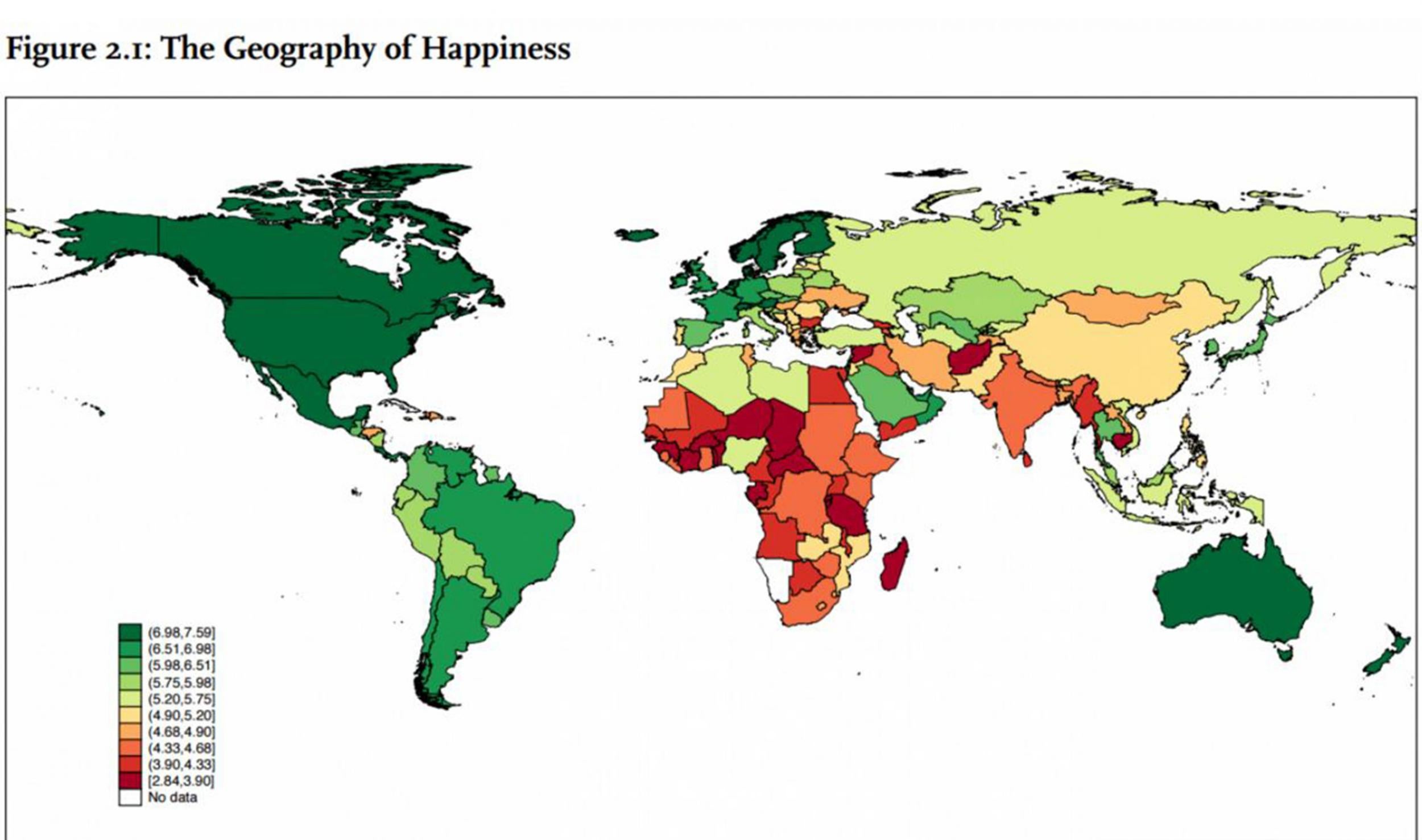 The Geography of Happiness