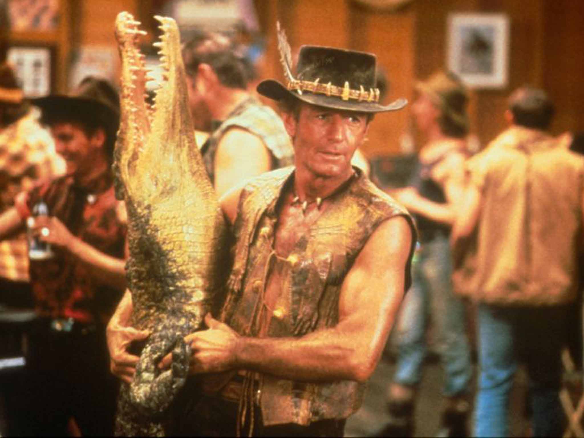 &#13;
Paul Hogan as Crocodile Dundee &#13;