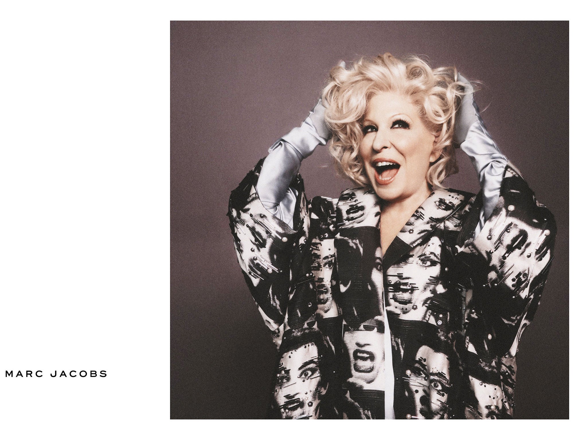 Bette Midler features prominently in Marc Jacobs' spring/summer 2016 campaign