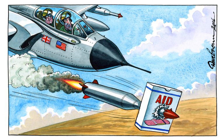 Dave Brown’s cartoon – for more of his work follow the link below