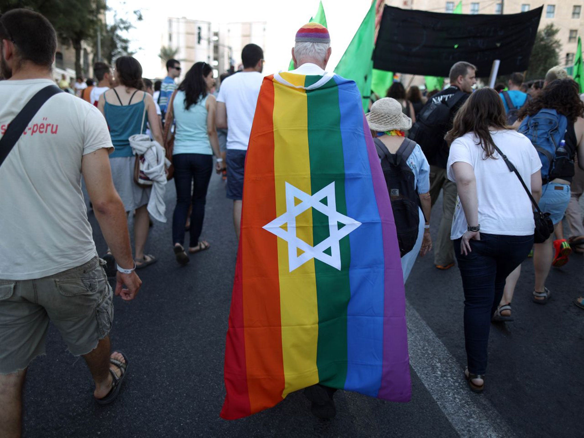 The Gay Pride parade in Jerusalem attracts thousands to the streets every year