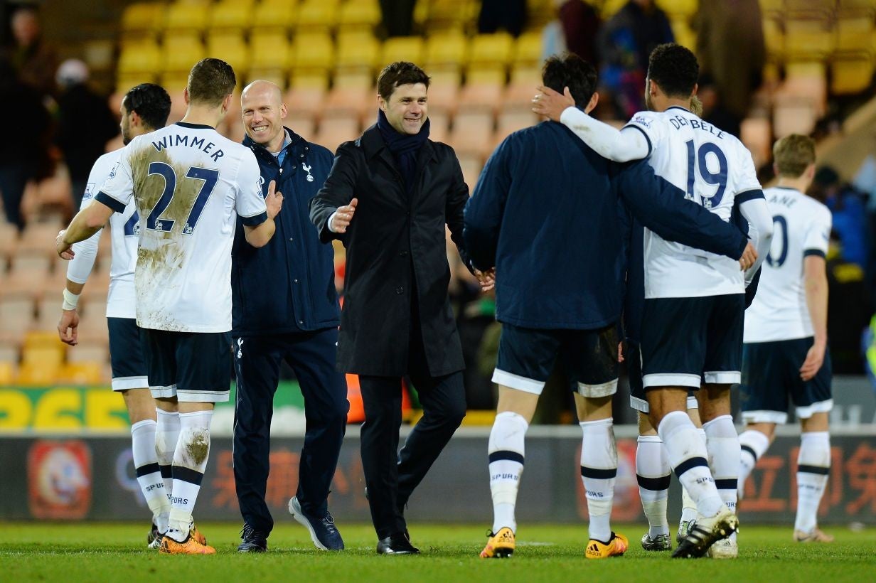 Mauricio Pochettino said Spurs face a ‘tough period’