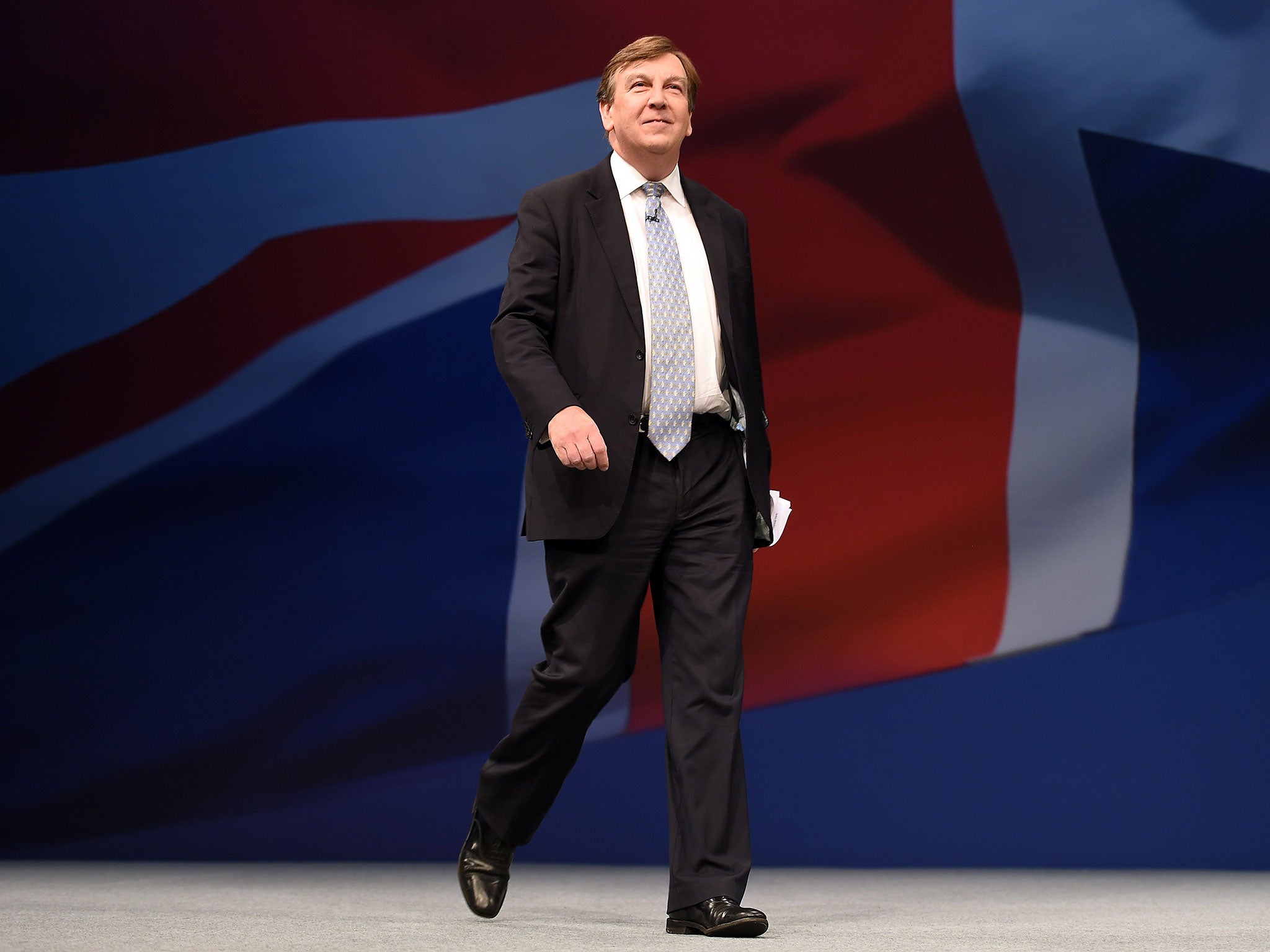 British Secretary of State for Culture, Media and Sport, John Whittingdale