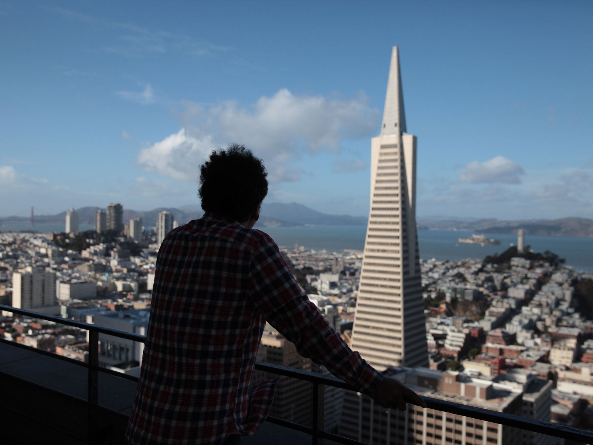 Sarfraz and San Francisco's tallest skyscraper