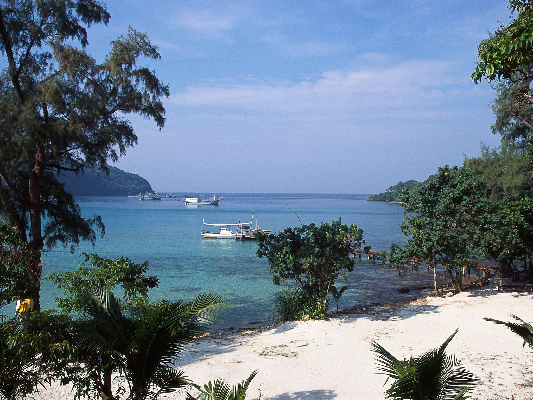 Bangbao Bay and beach in Ko Kood, Thailand