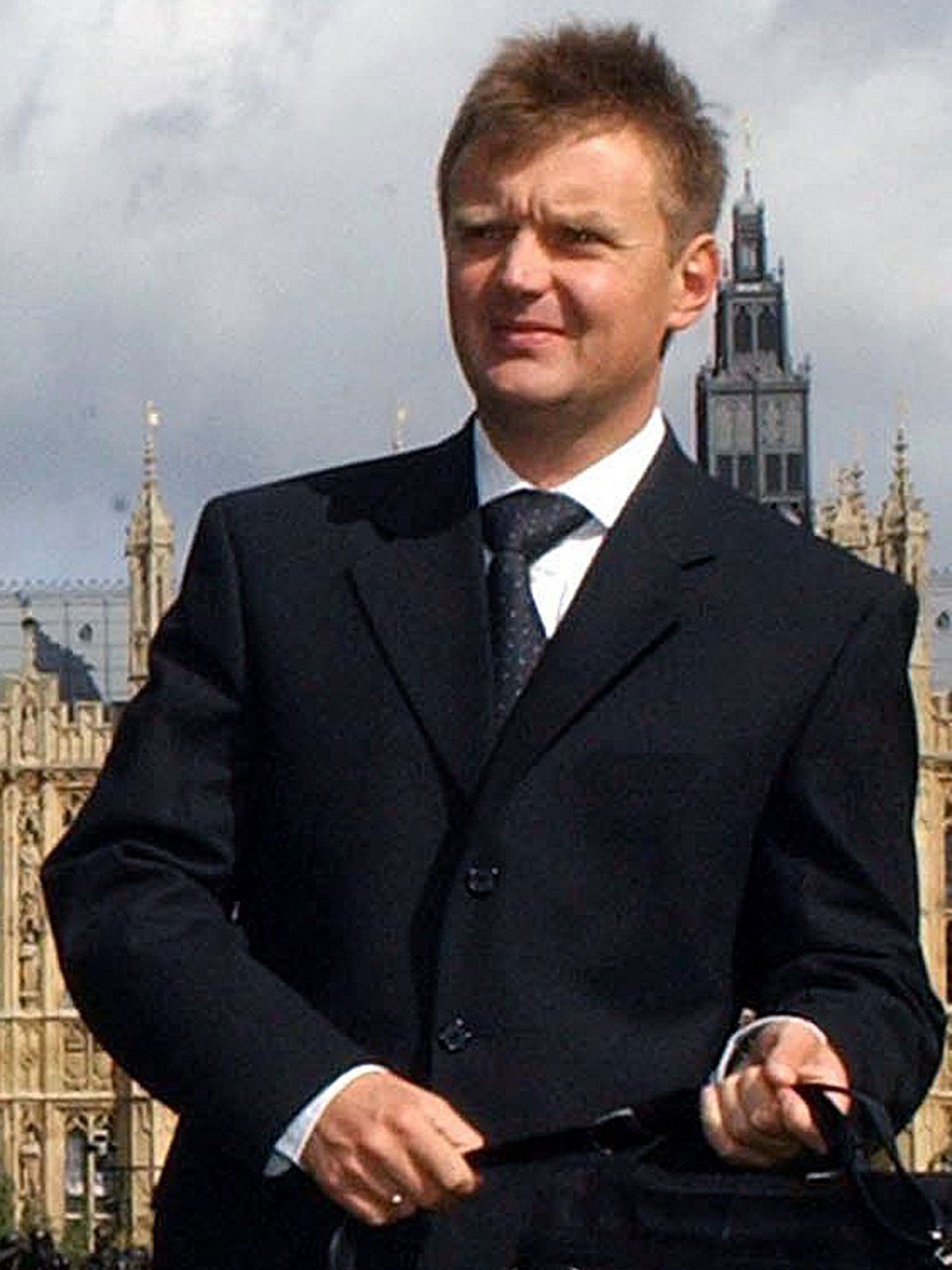 Litvinenko photographed in London in September 2004