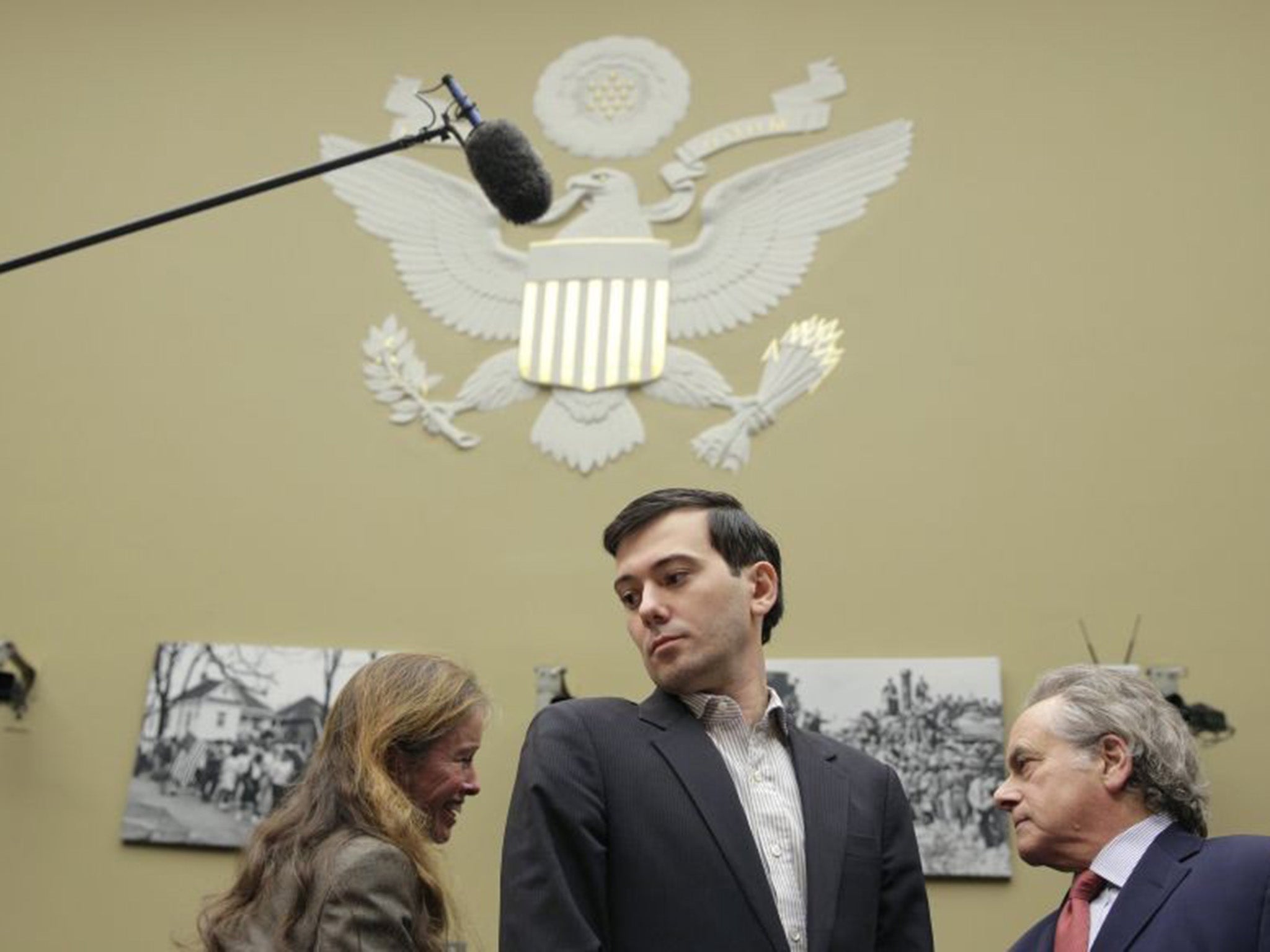 Poor man’s Bond villain Martin Shkreli prepares to appear in front of Congress on Thursday