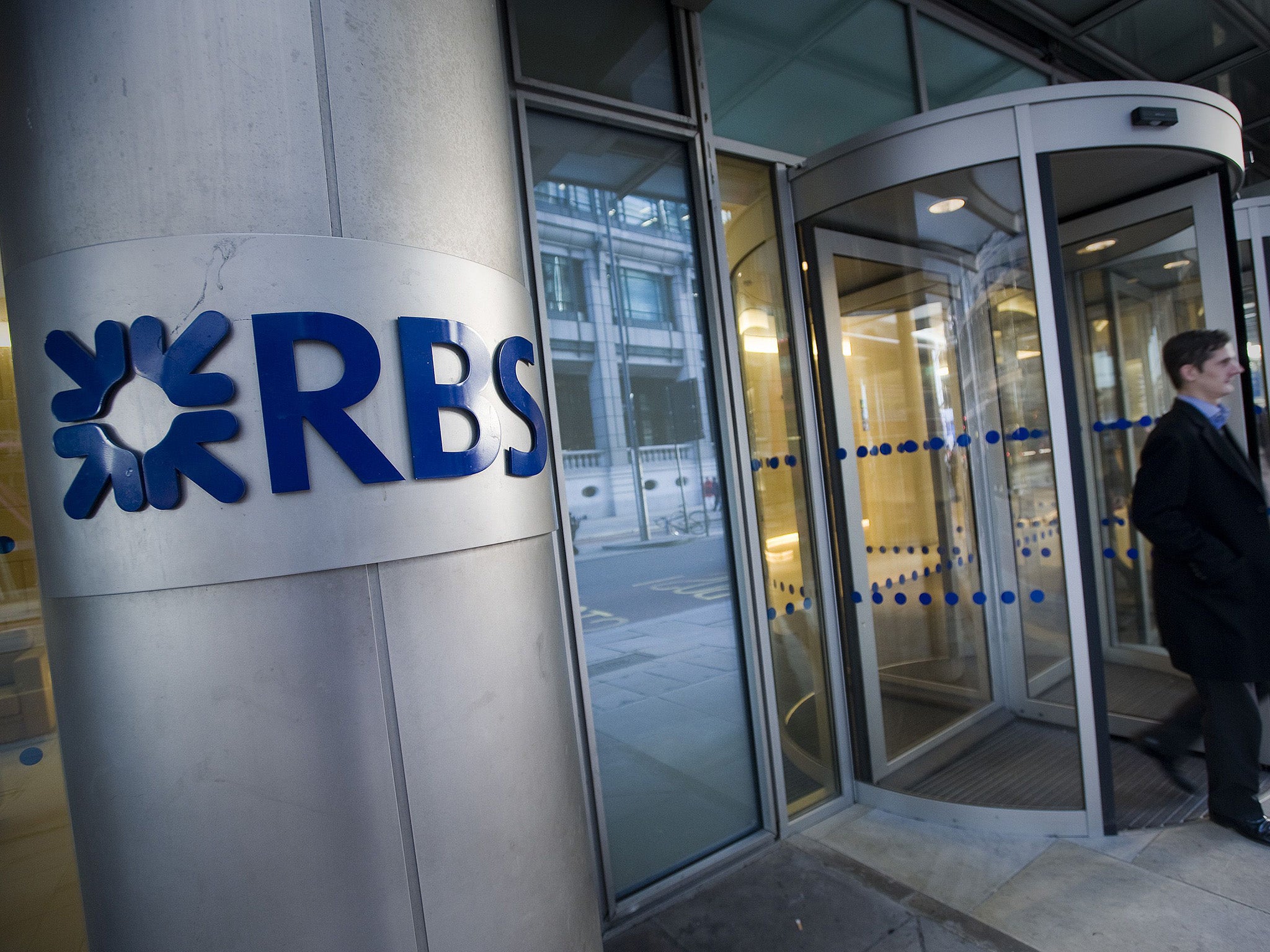 RBS gained 3.4p to 234.6p, although the shares are still down 21% this yea